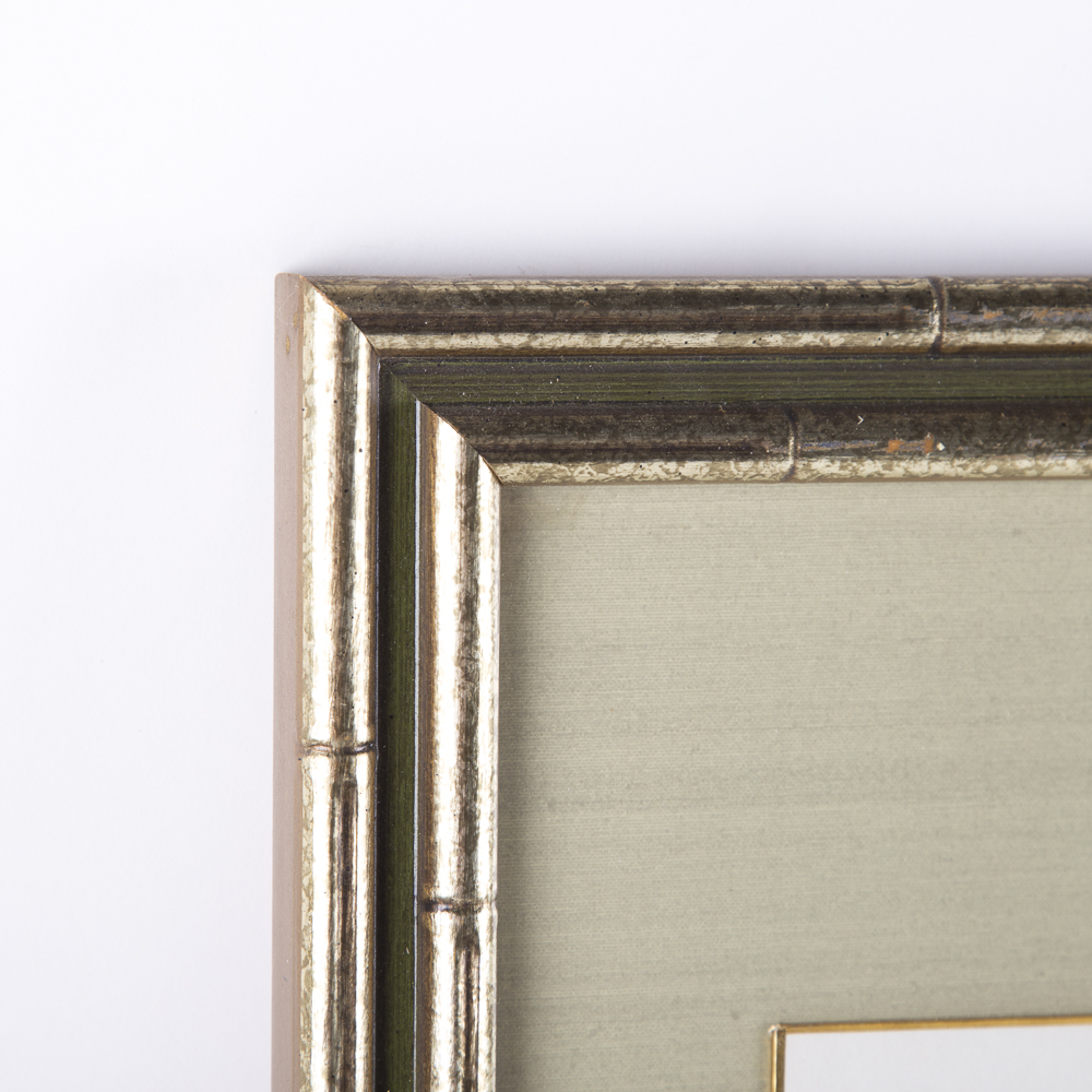 Asian Gouache Floral Still Life Pair