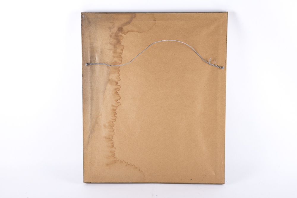 Asian Gouache Floral Still Life Pair