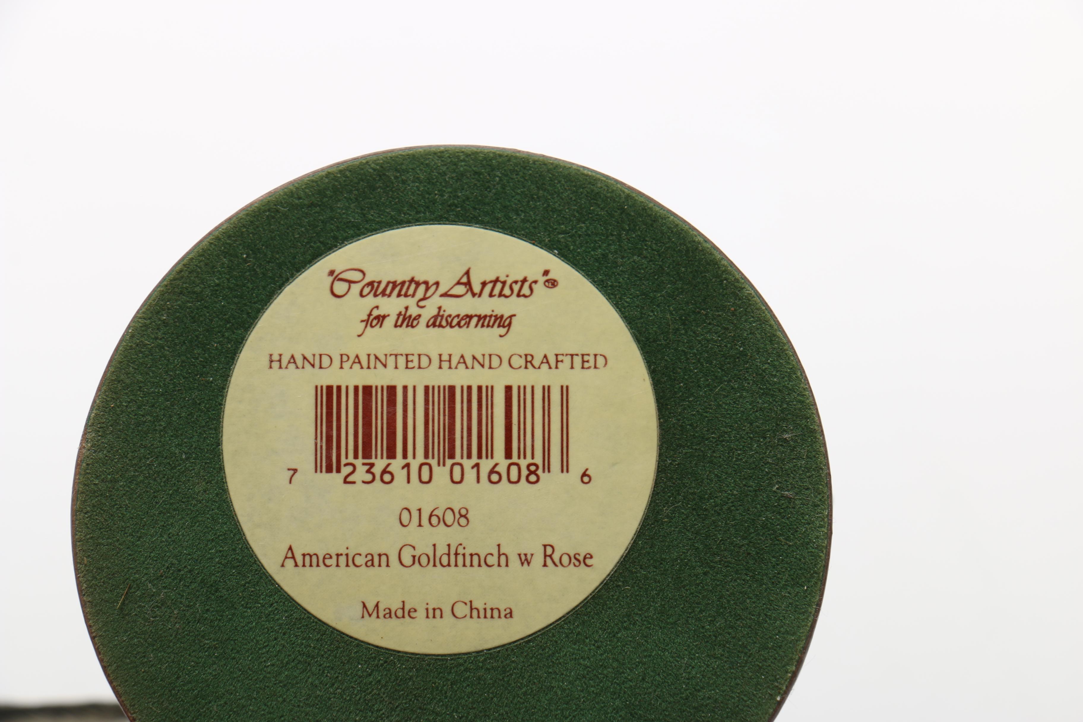 Collection of "Country Artists" Bird Figurines