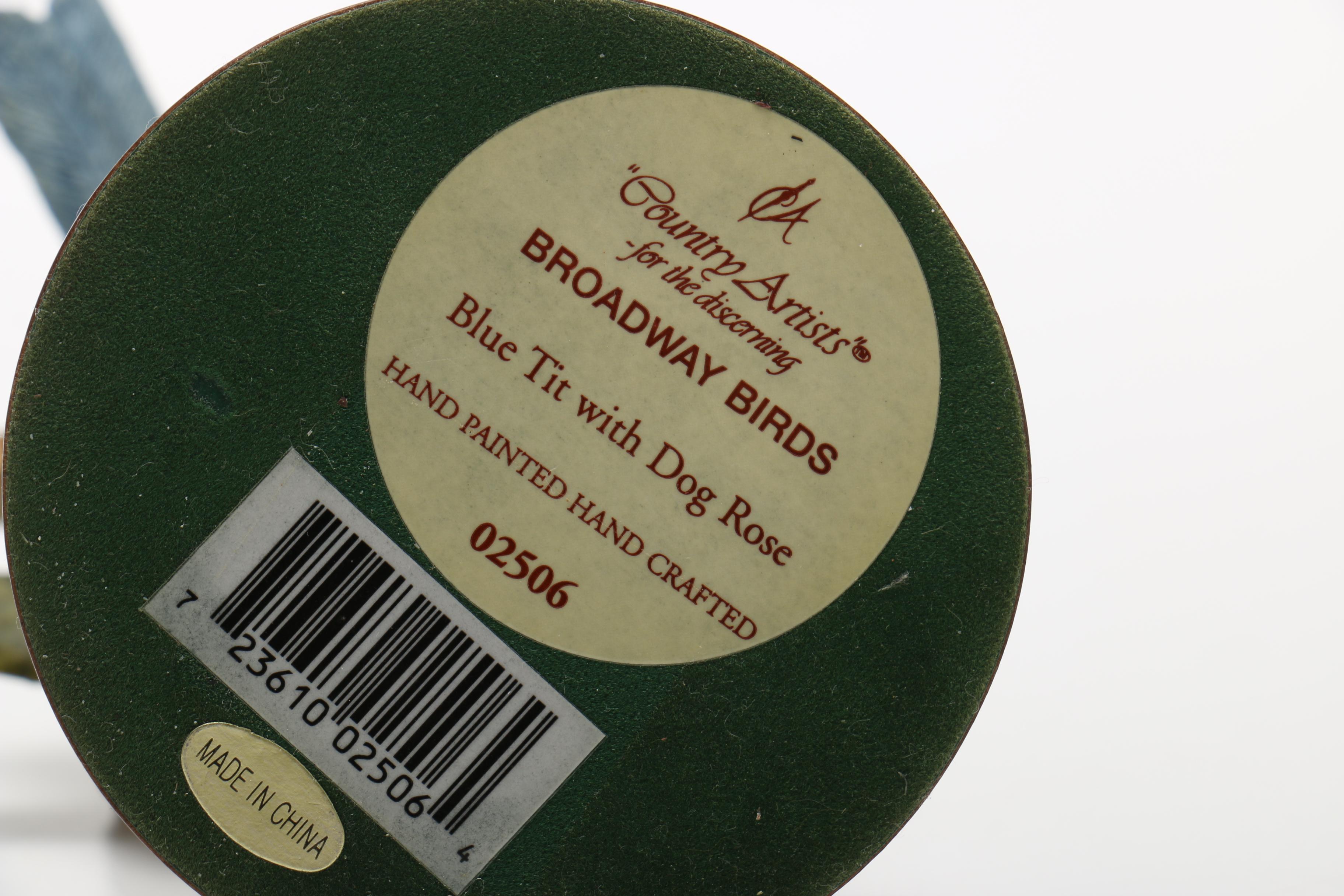 Collection of "Country Artists" Bird Figurines