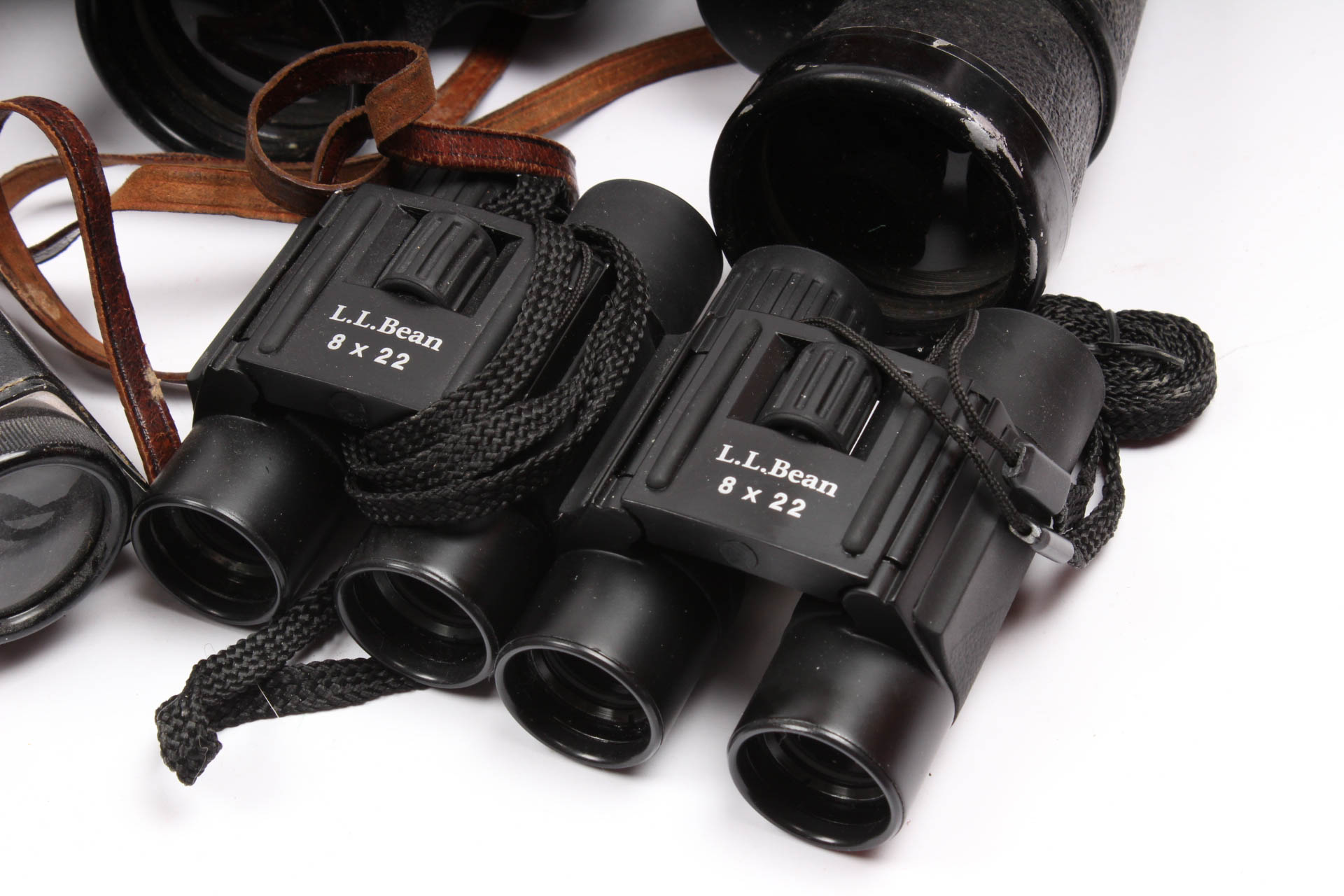Binoculars Collection Including Official Boy Scouts and L.L. Bean