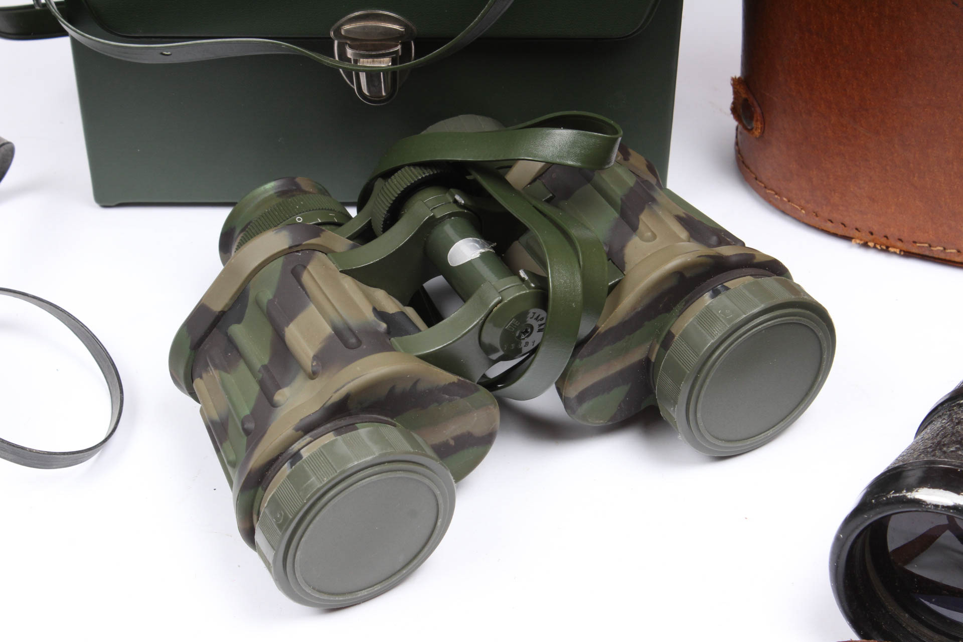 Binoculars Collection Including Official Boy Scouts and L.L. Bean