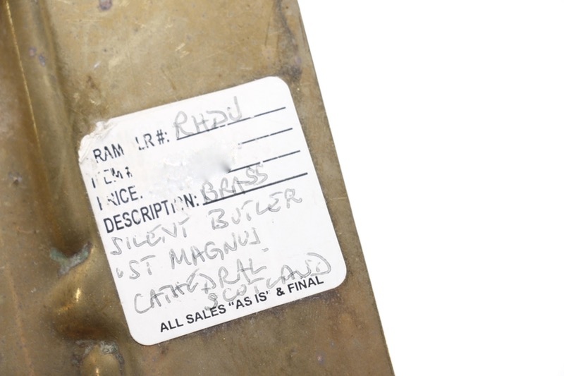 Brass Decor Including Silent Butler