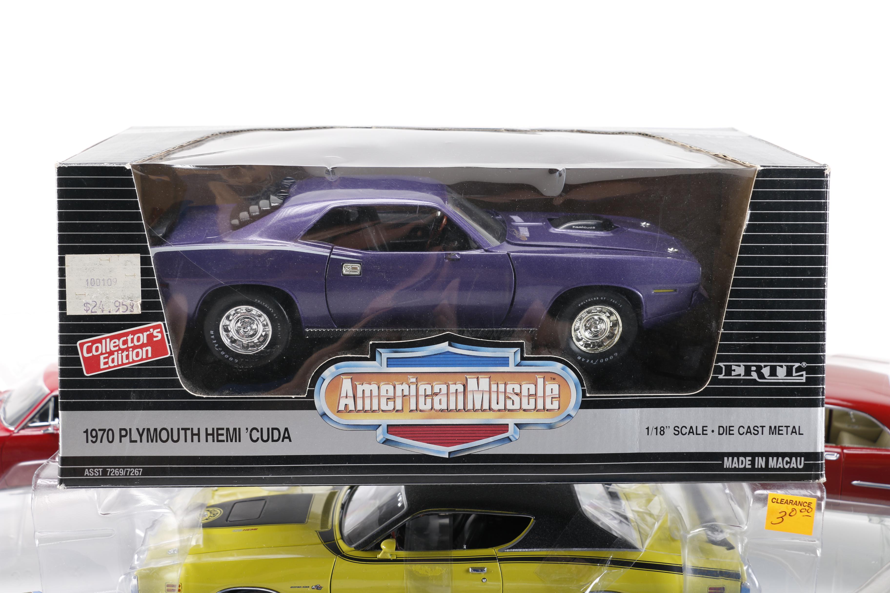 Die-Cast Car Collection Featuring 2007 Matco Tools Reissues