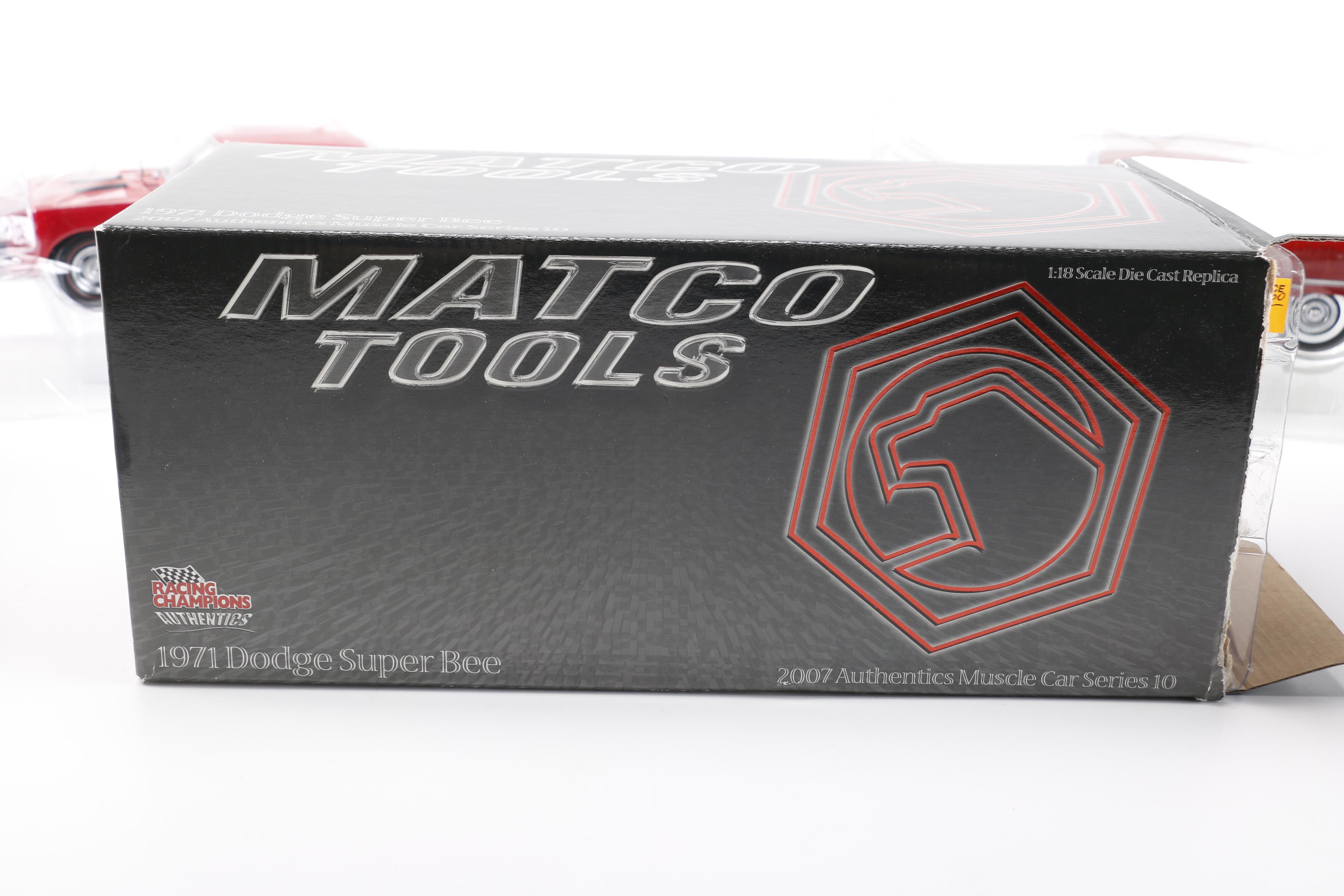 Die-Cast Car Collection Featuring 2007 Matco Tools Reissues