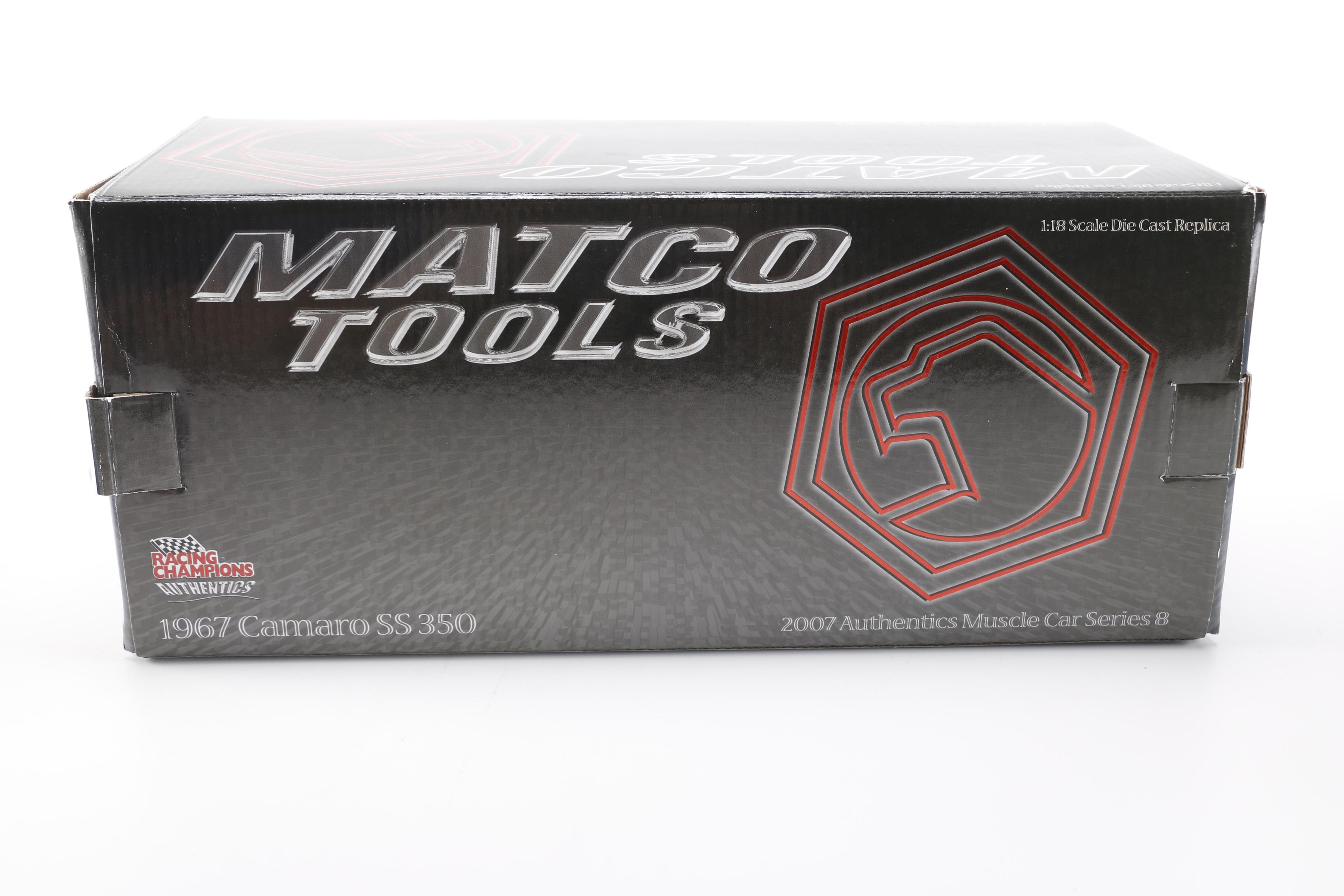 Die-Cast Car Collection Featuring 2007 Matco Tools Reissues