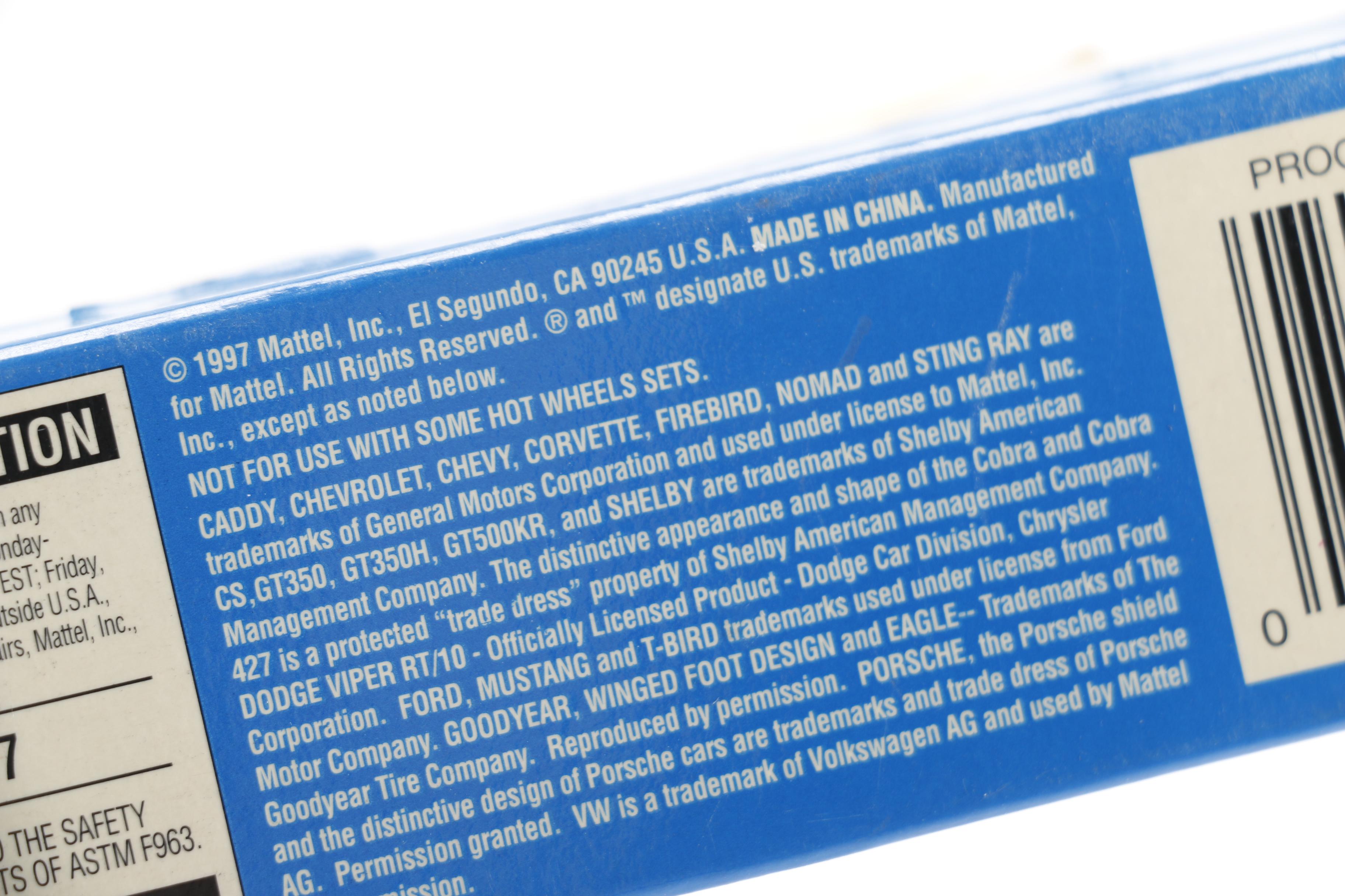 Die-Cast Car Collection Featuring 2007 Matco Tools Reissues