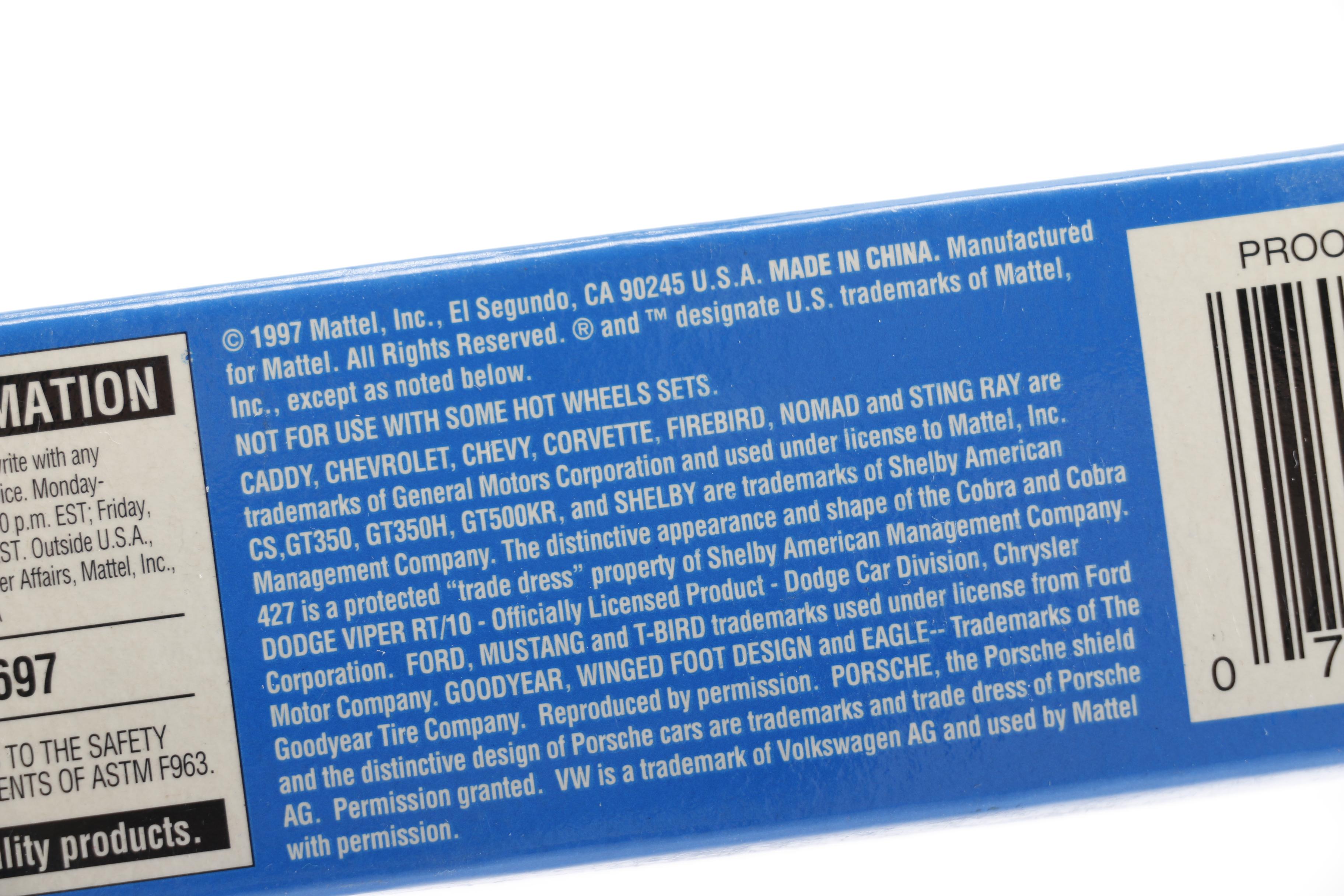 Die-Cast Car Collection Featuring 2007 Matco Tools Reissues