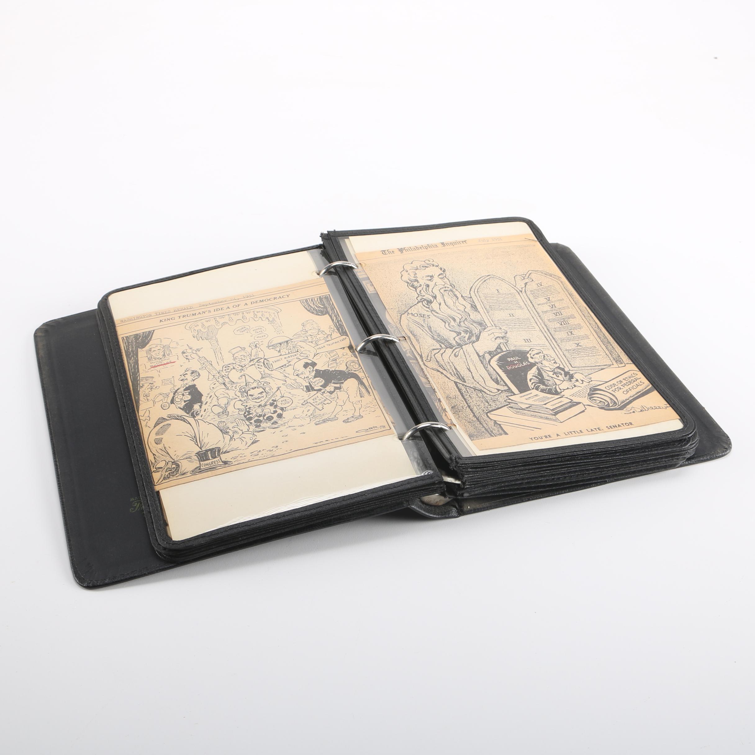 Collection of 1950s Political Cartoons