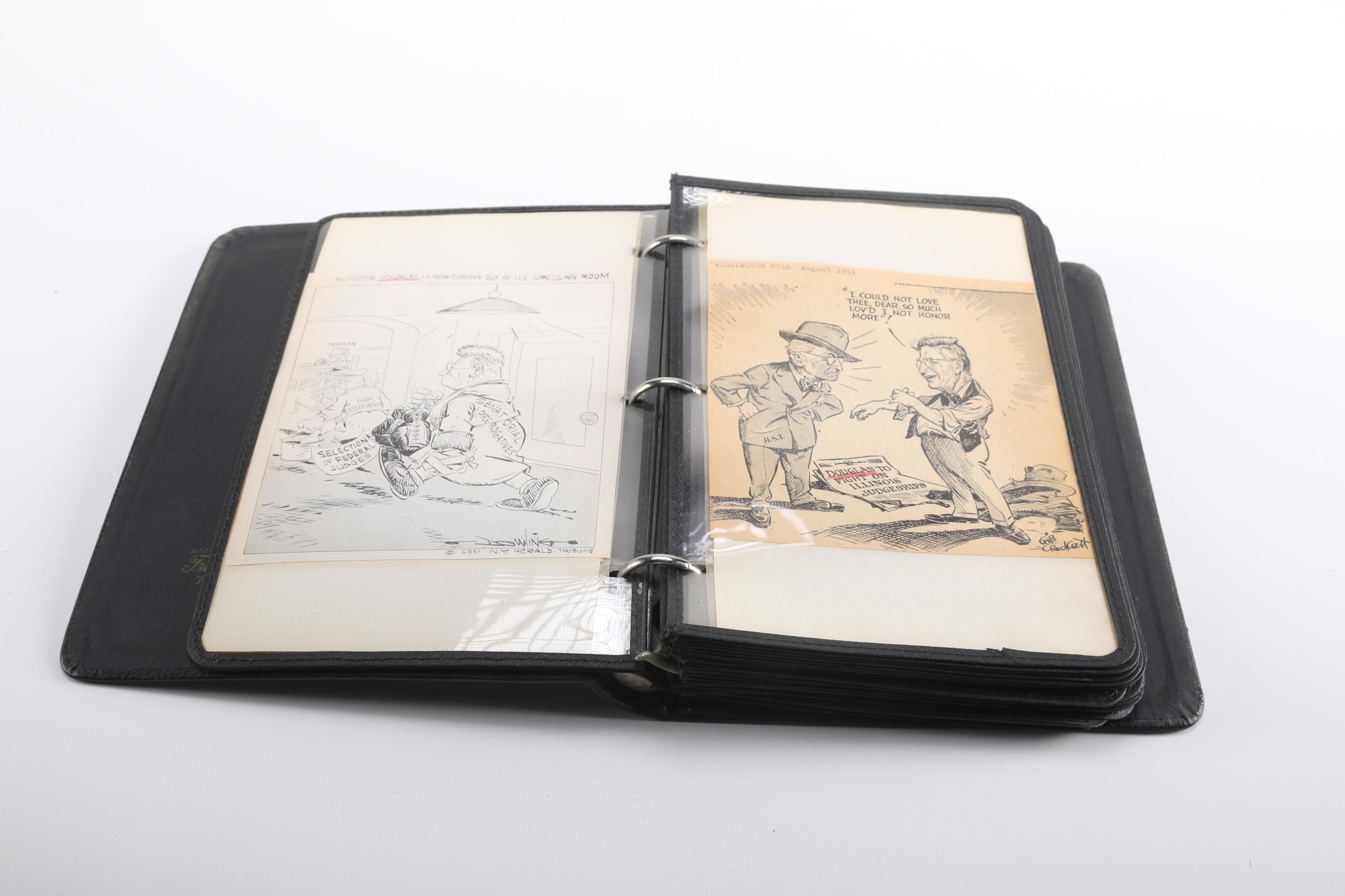 Collection of 1950s Political Cartoons