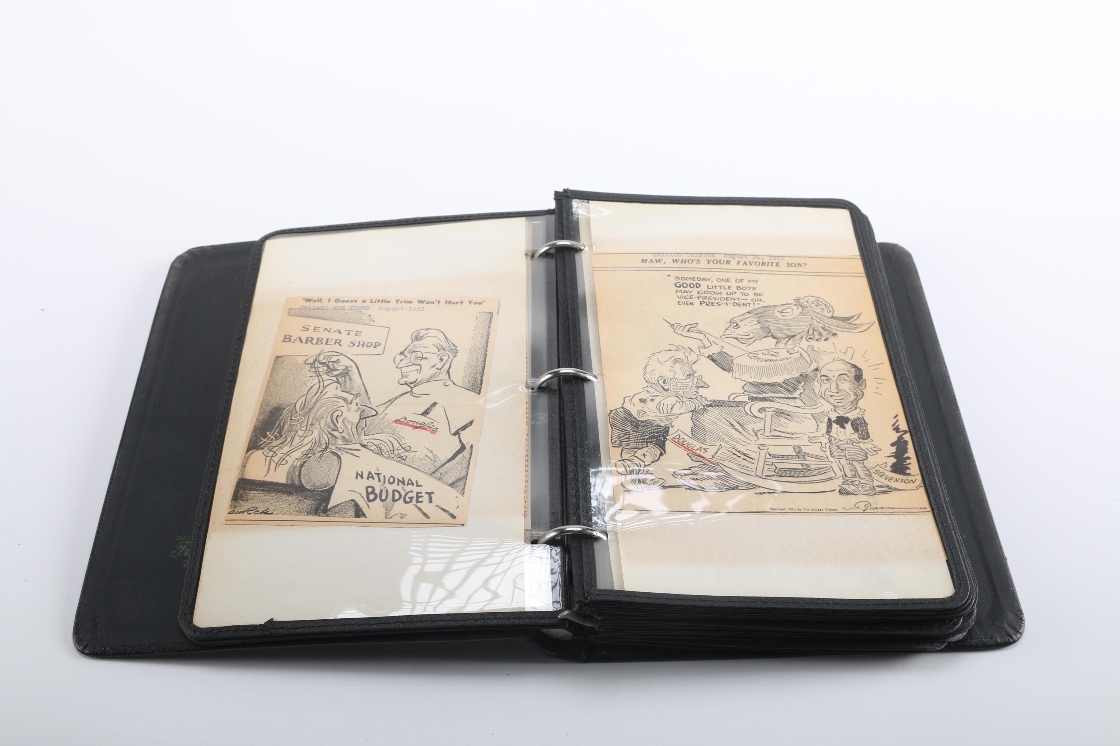 Collection of 1950s Political Cartoons