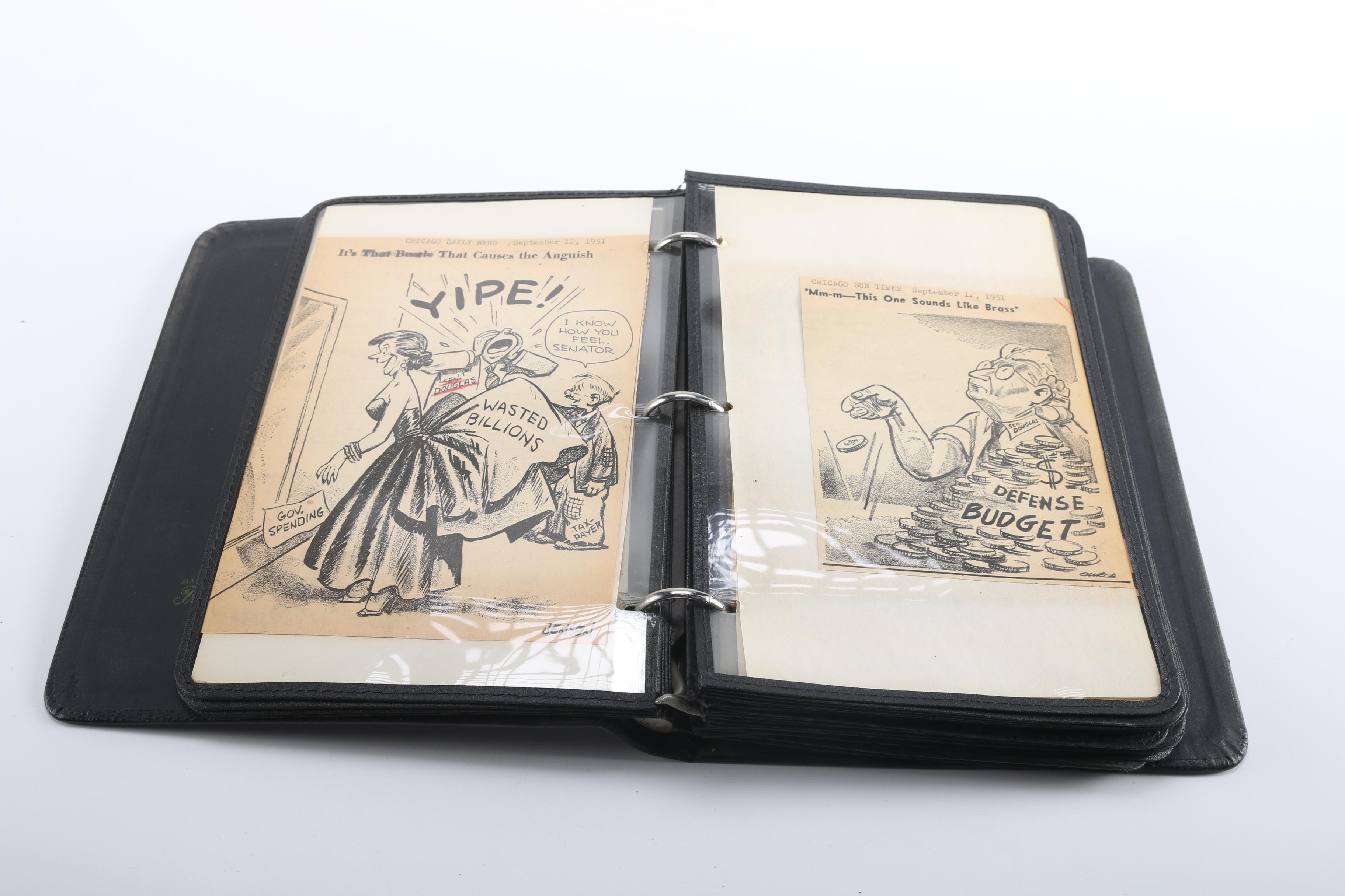 Collection of 1950s Political Cartoons