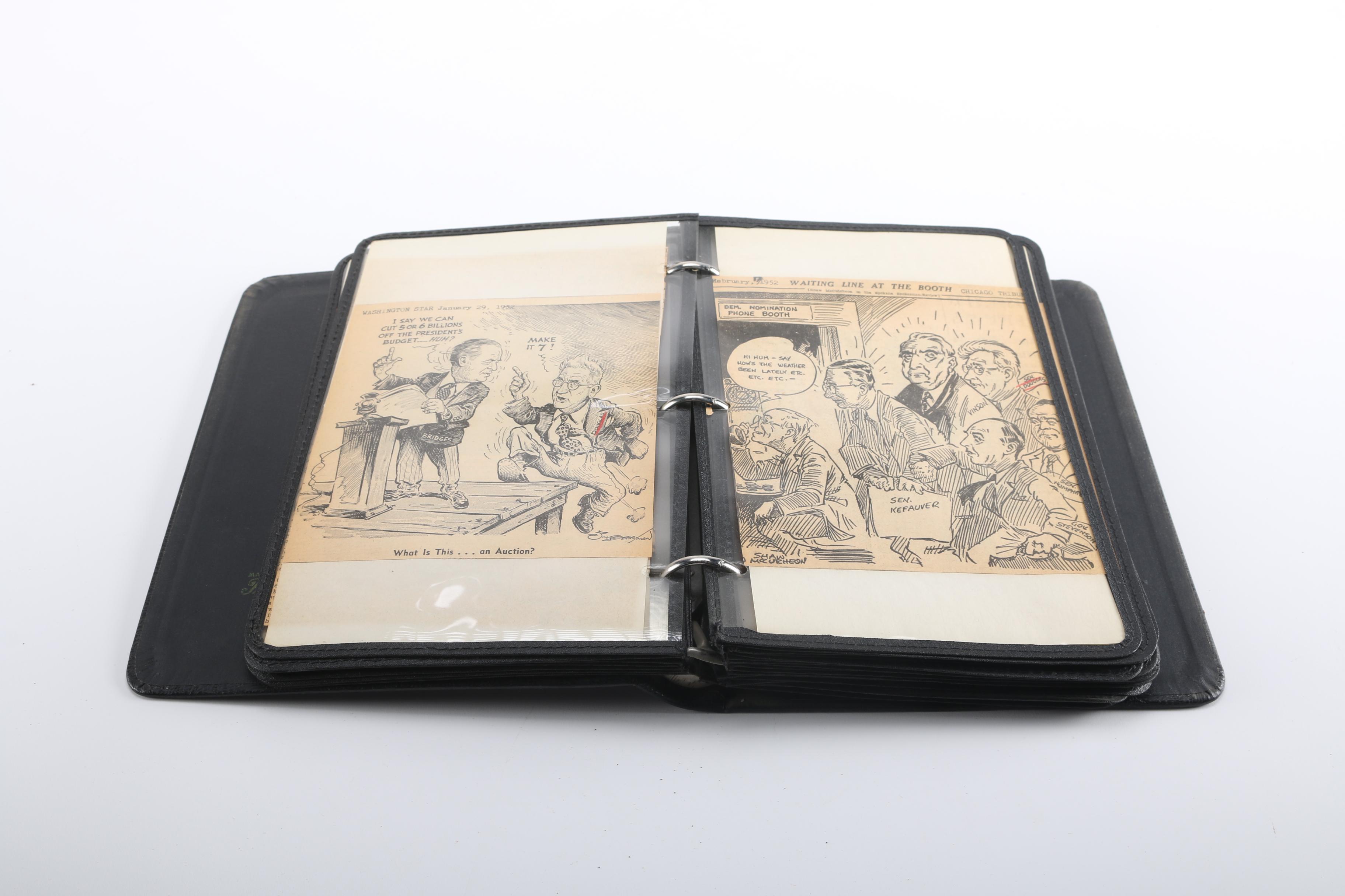 Collection of 1950s Political Cartoons