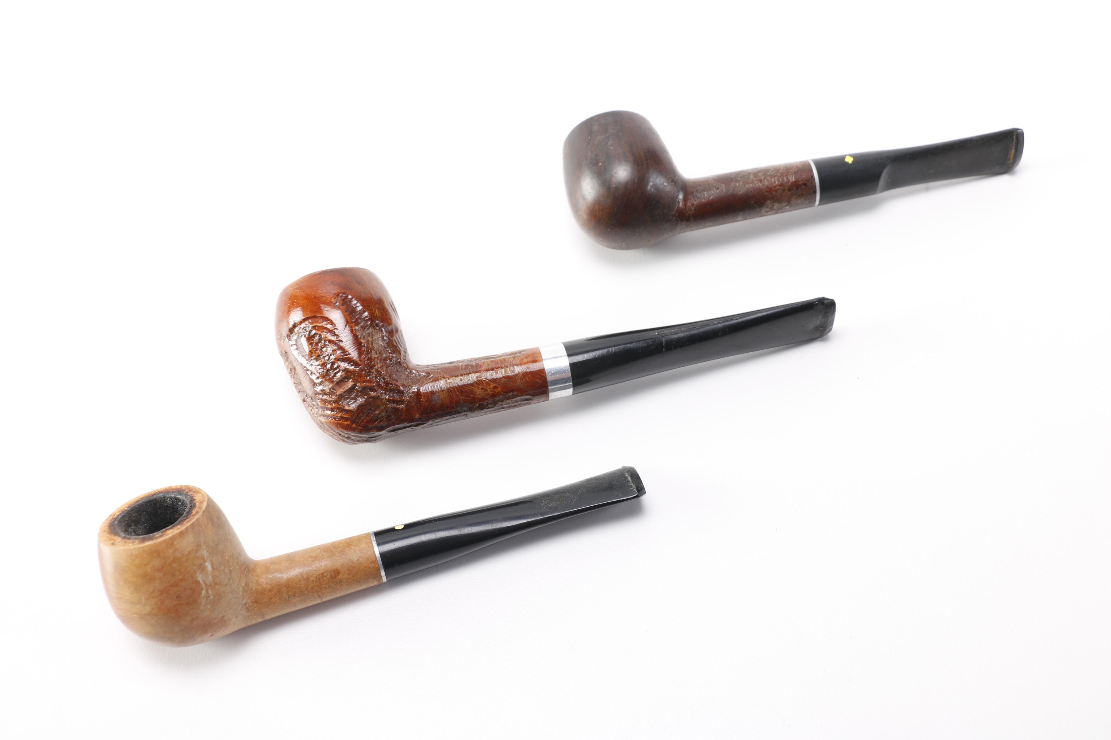 Decatur Industries Humidor and Pipe Rack With Pipe Collection