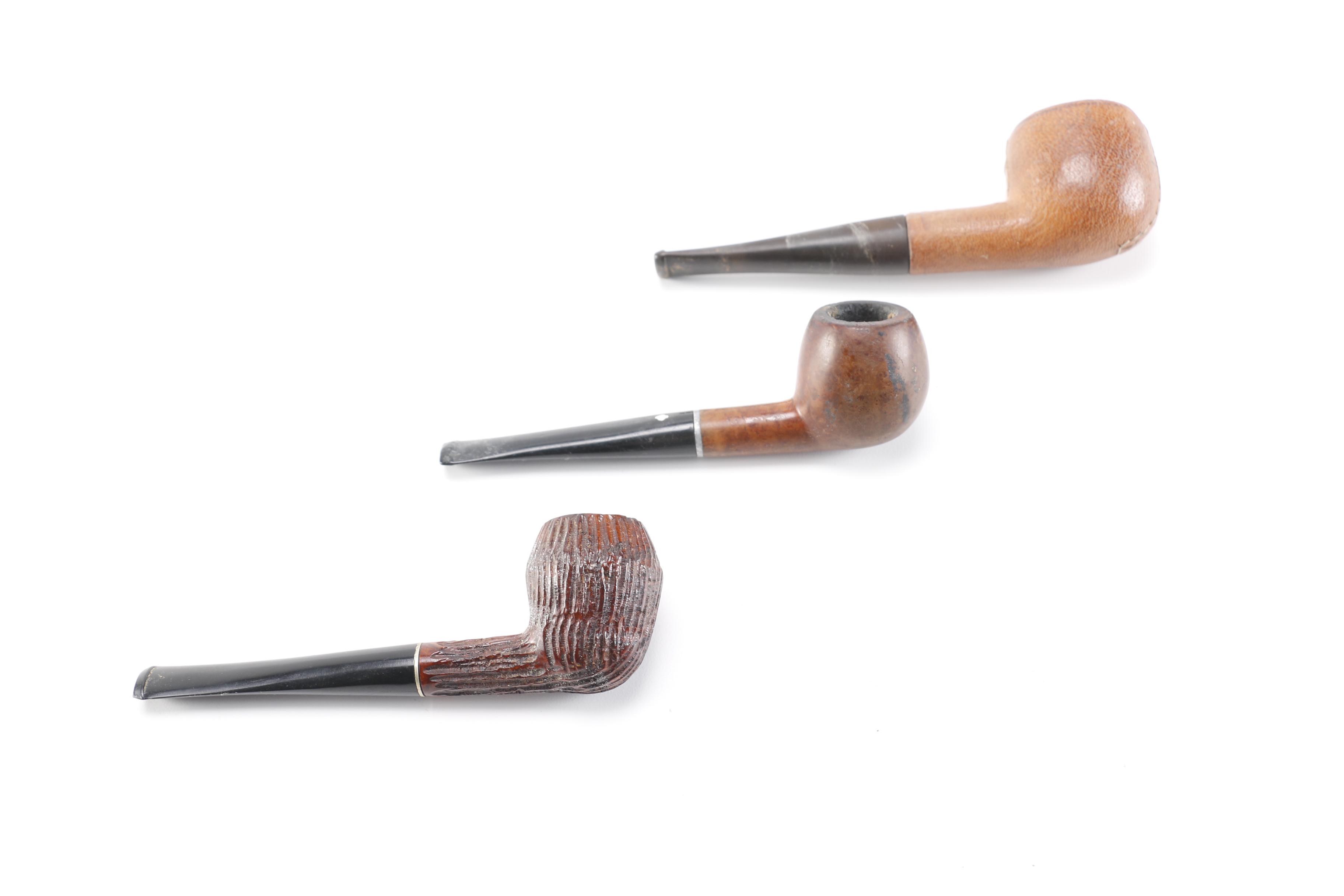 Decatur Industries Humidor and Pipe Rack With Pipe Collection