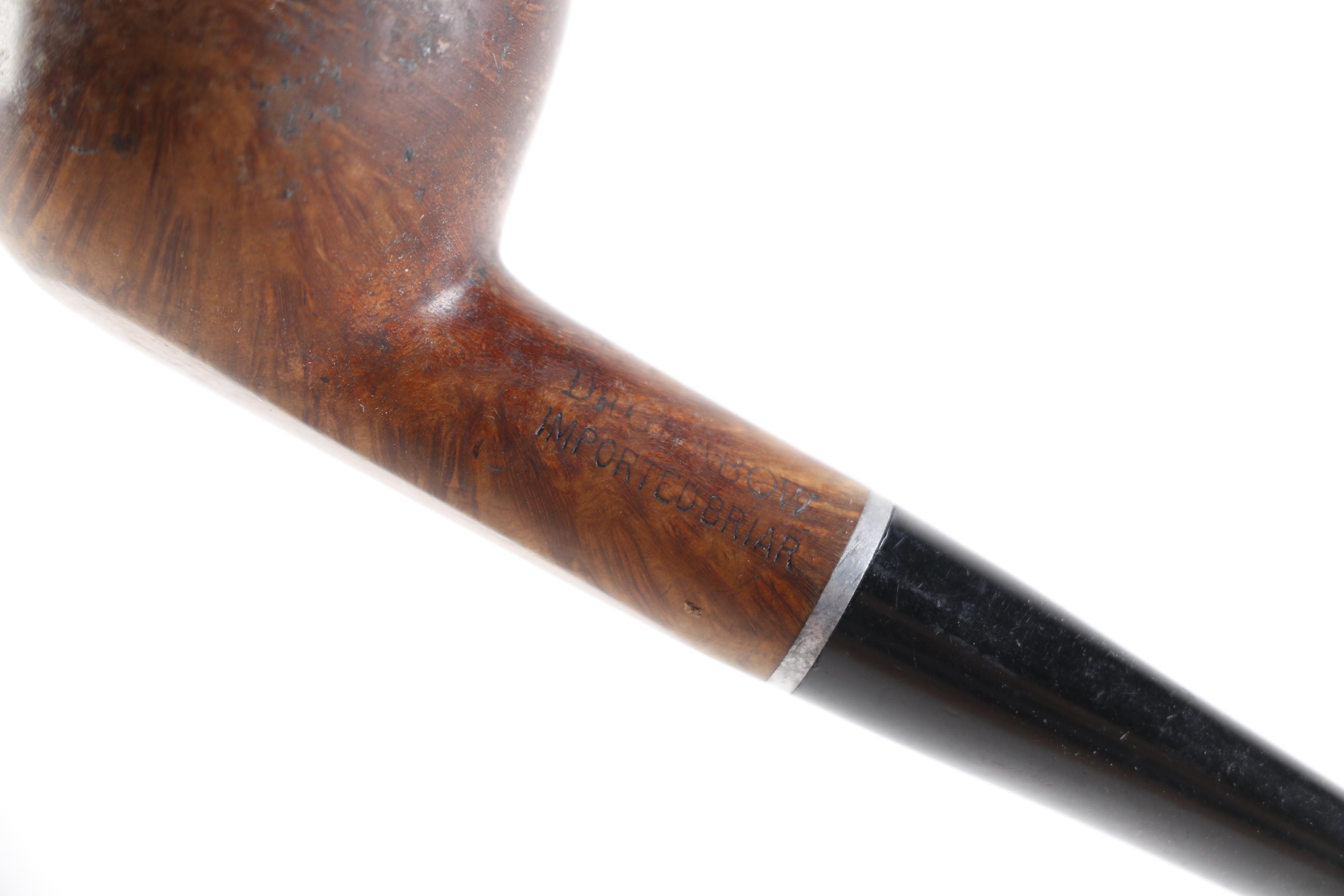 Decatur Industries Humidor and Pipe Rack With Pipe Collection