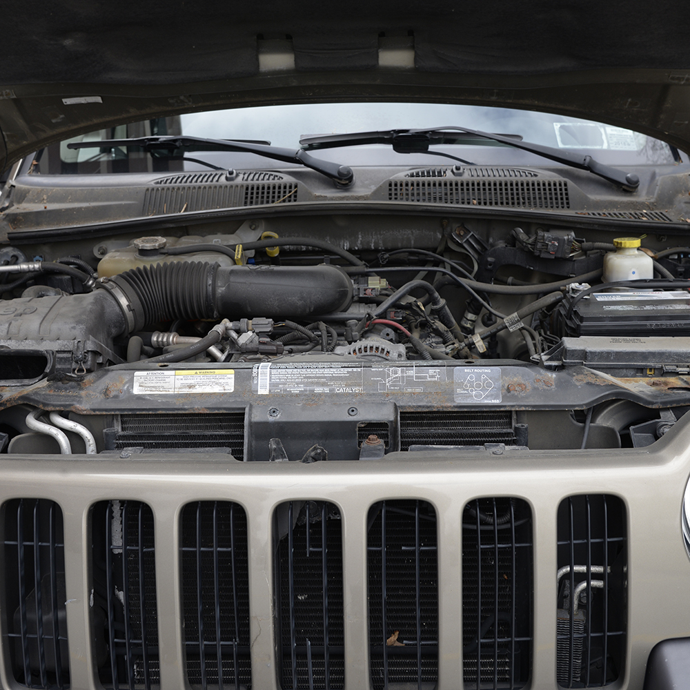 2004 Tan Jeep Liberty 4x4