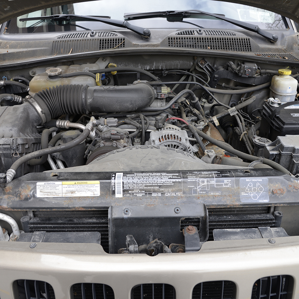 2004 Tan Jeep Liberty 4x4