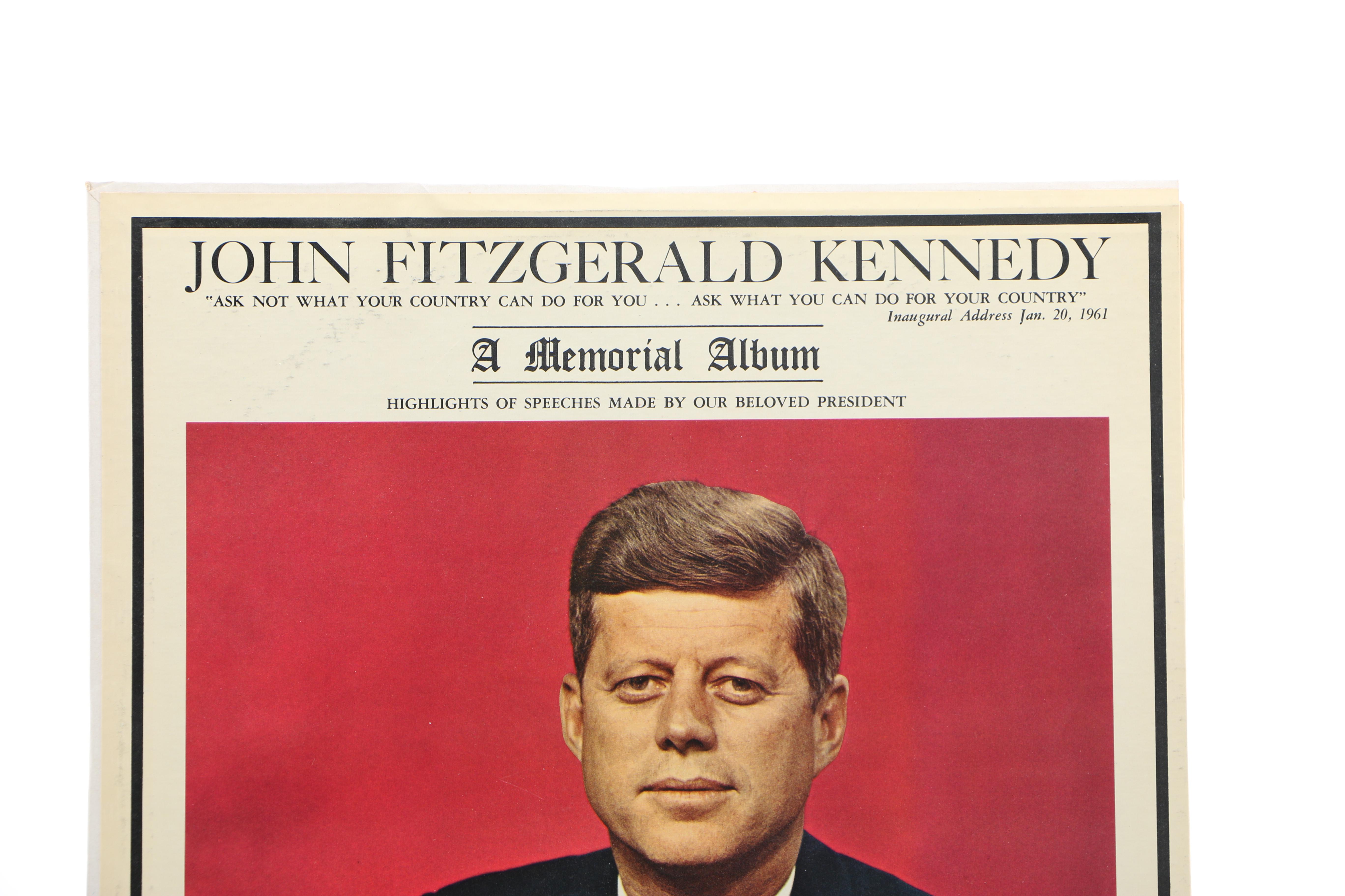 Vintage JFK Memorial Album