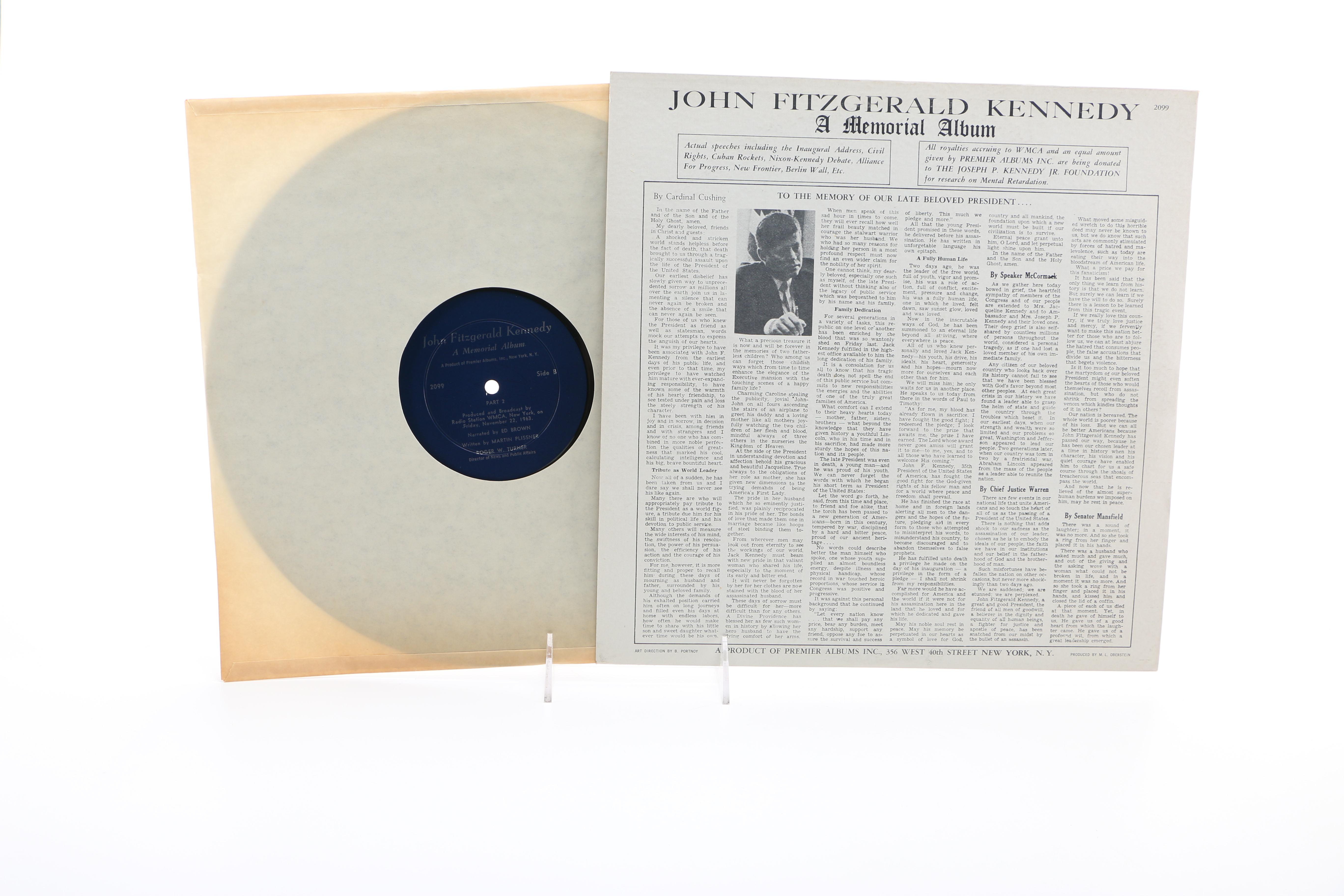 Vintage JFK Memorial Album