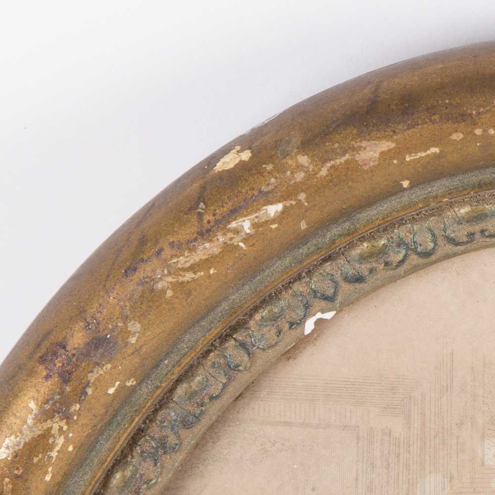 Hand-Tinted La Mode Fashion Engraving