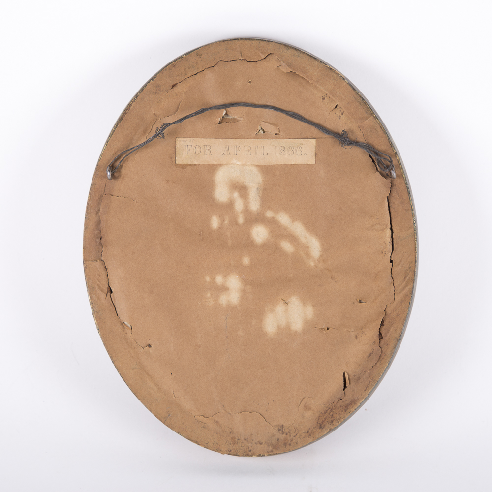 Hand-Tinted La Mode Fashion Engraving