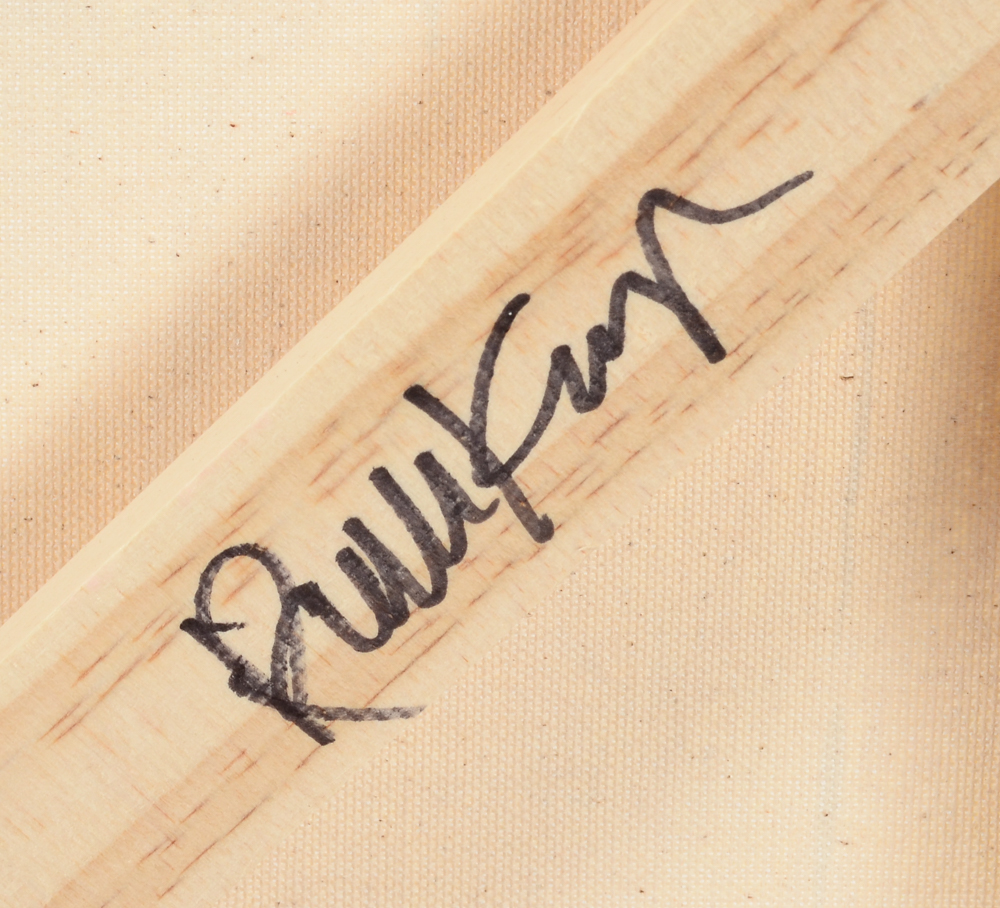 Robbie Kemper Original Abstract Acrylic on Canvas "Yellow, Blue"