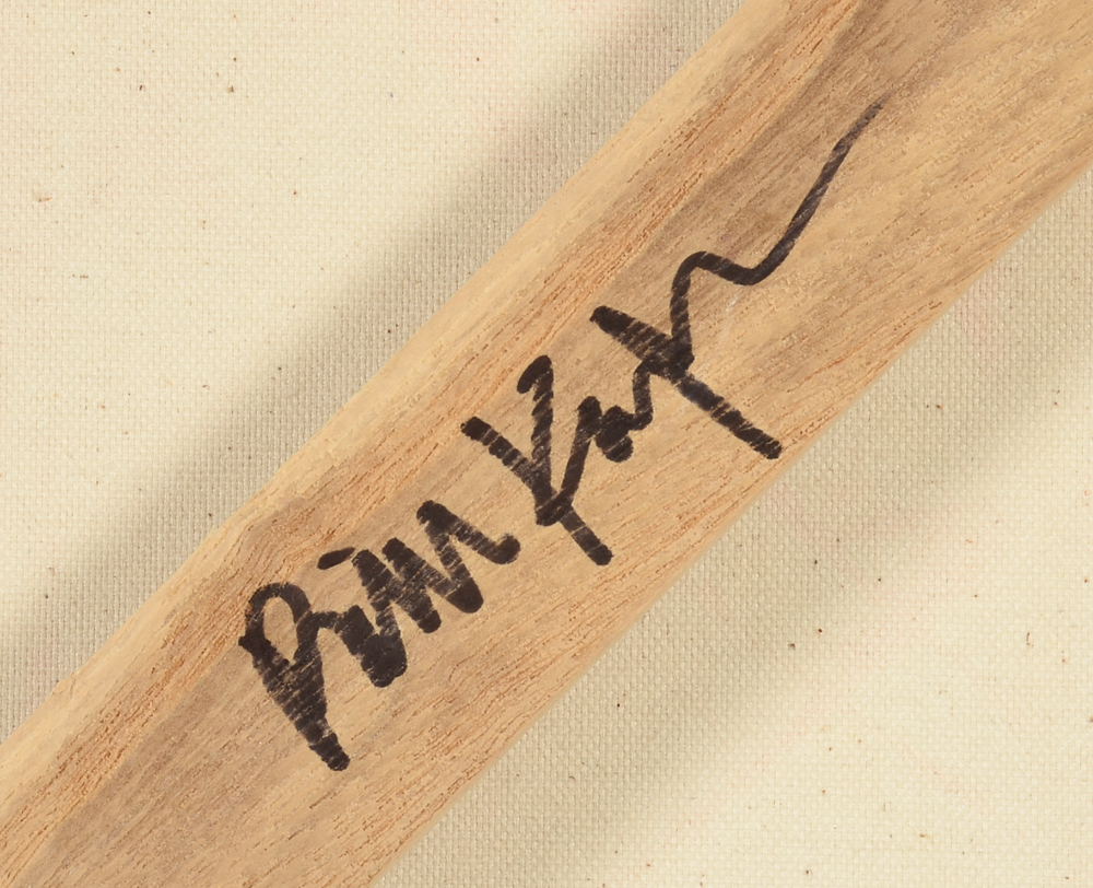 Robbie Kemper Original Abstract Acrylic on Canvas "Blue and White Drizzle"