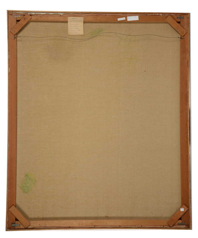 James Yoko Original 1964 Oil on Canvas "Aphid"