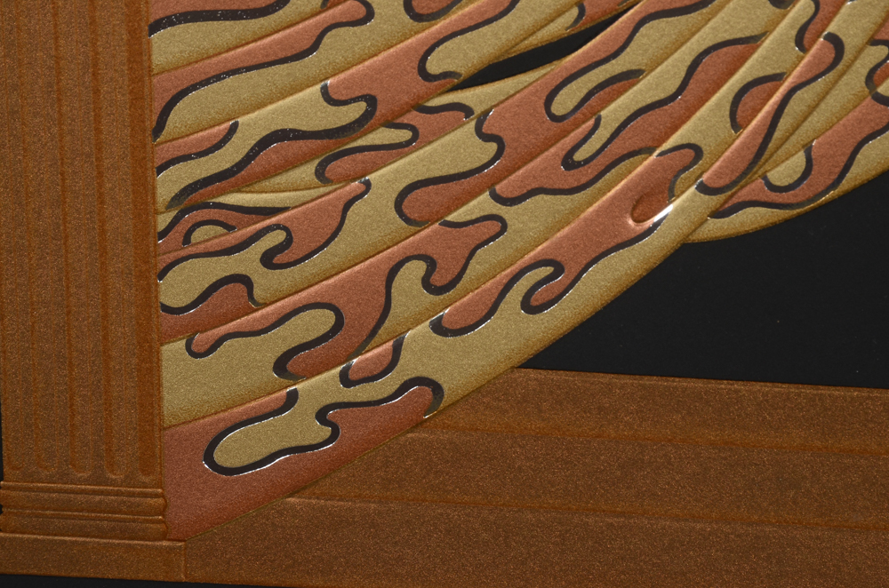 Erté Signed Limited Edition 1986 Embossed Serigraph "Enchantress"