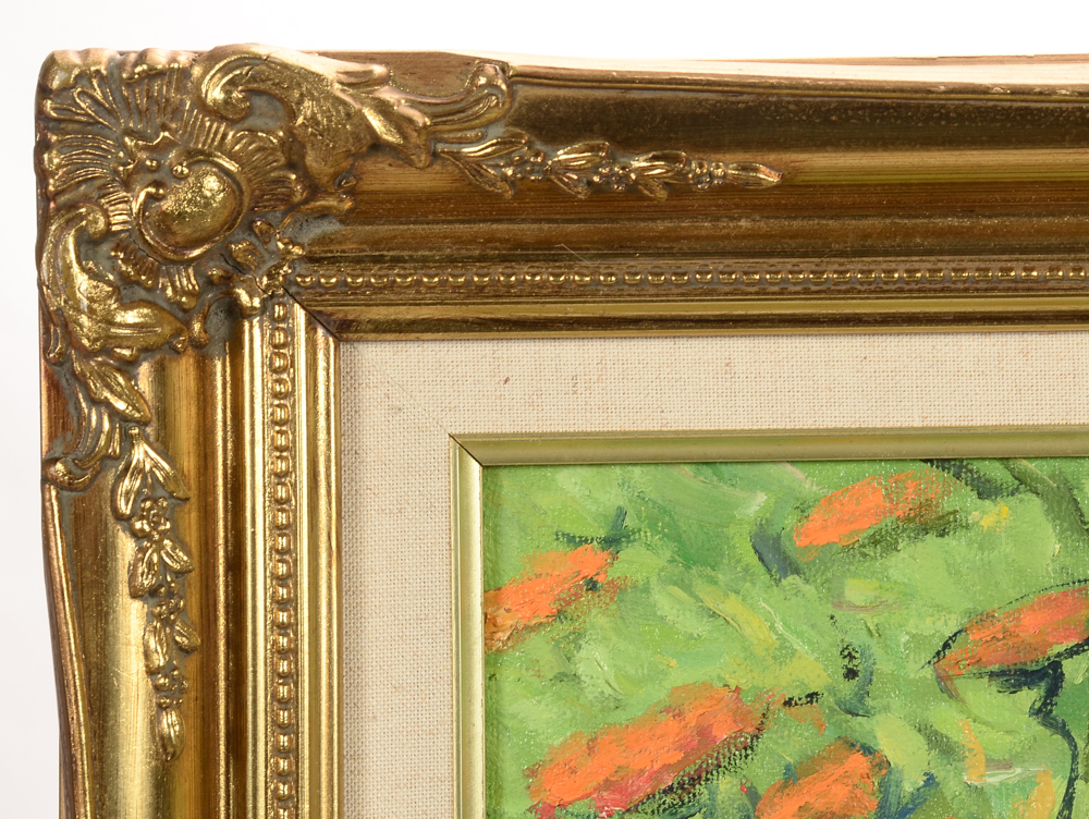 Oil Copy Painting on Canvas after Vincent van Gogh "Irises"