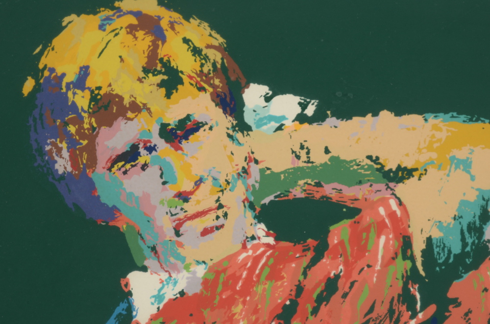 Serigraphic Reproduction after LeRoy Neiman 1984 Golf Painting