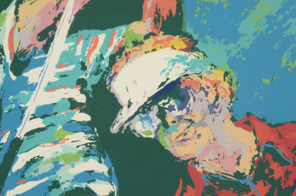 Serigraphic Reproduction after LeRoy Neiman 1984 Golf Painting