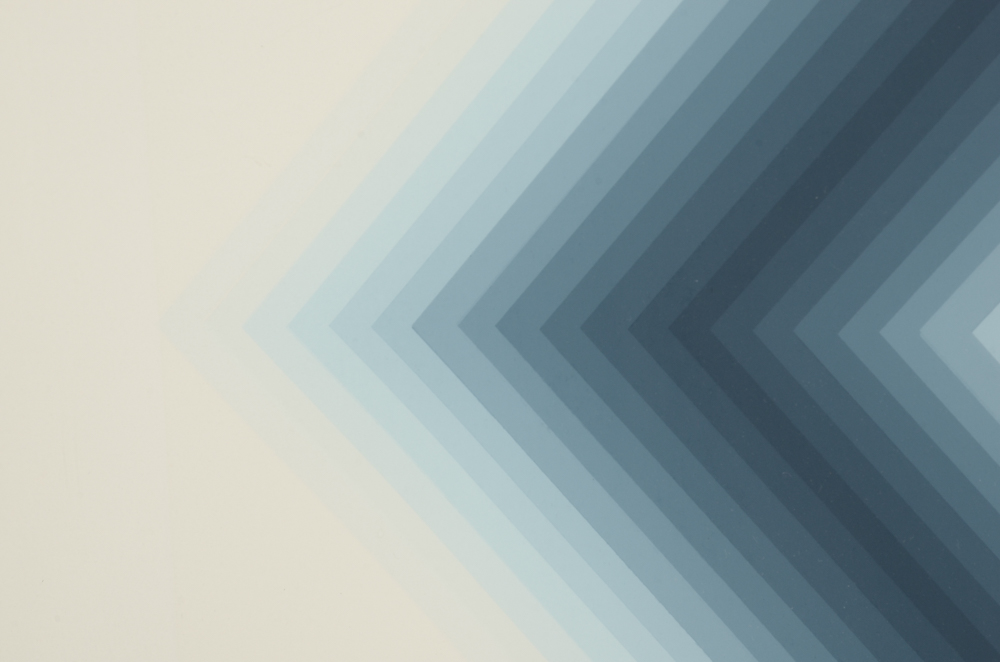 Babe Shapiro Signed Limited Edition 1971 Serigraph "Z III"