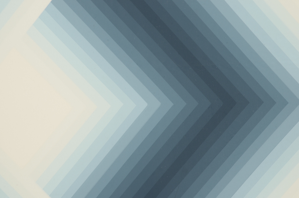 Babe Shapiro Signed Limited Edition 1971 Serigraph "Z III"