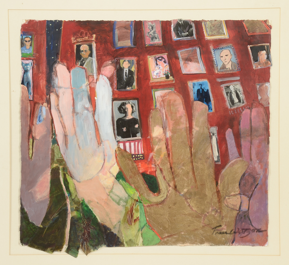 Fran Watson Original Mixed Media Painting