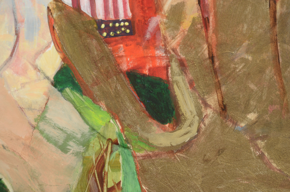 Fran Watson Original Mixed Media Painting