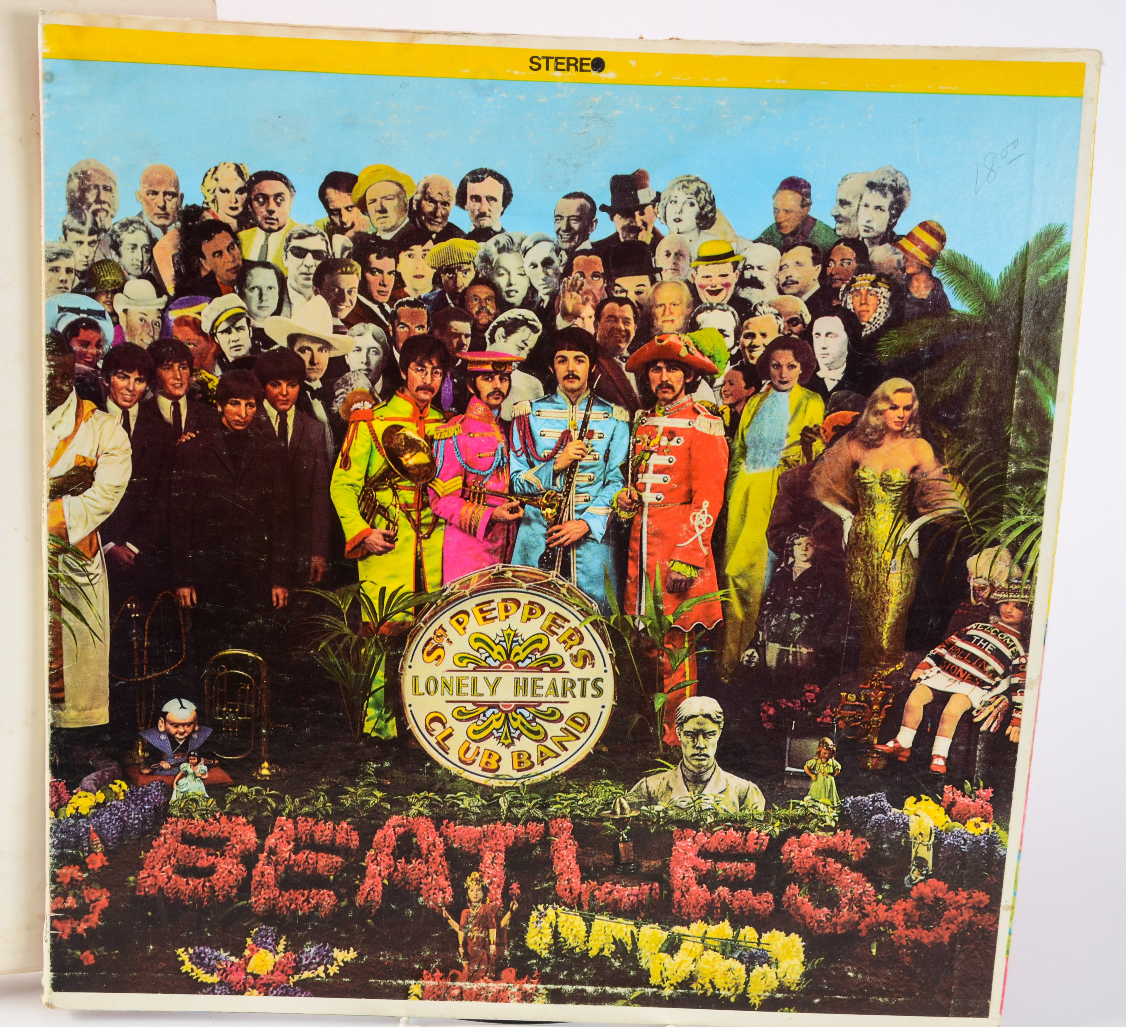 Early U.S. Pressings of Beatles "White Album" and "Sgt. Pepper"