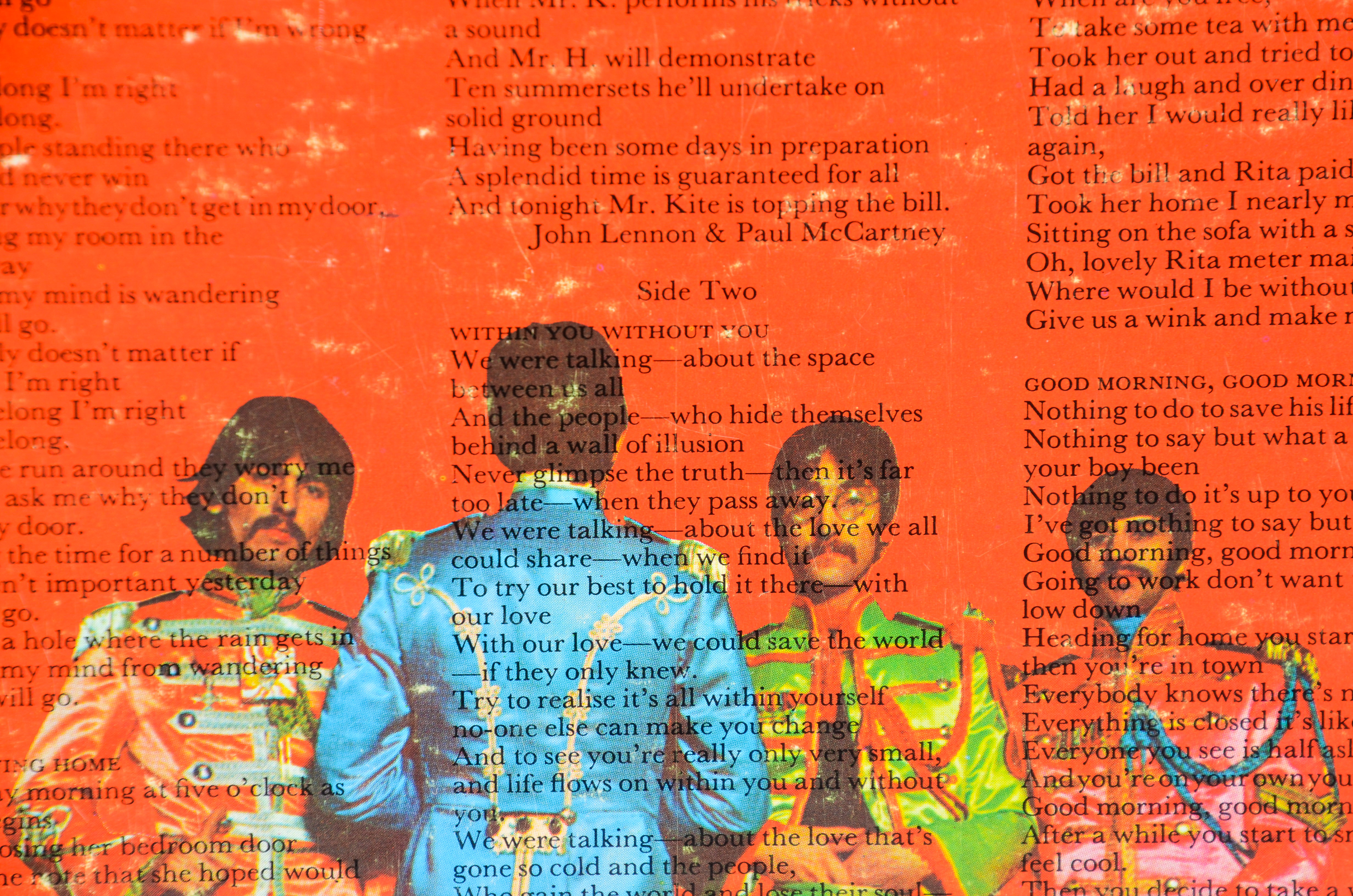 Early U.S. Pressings of Beatles "White Album" and "Sgt. Pepper"