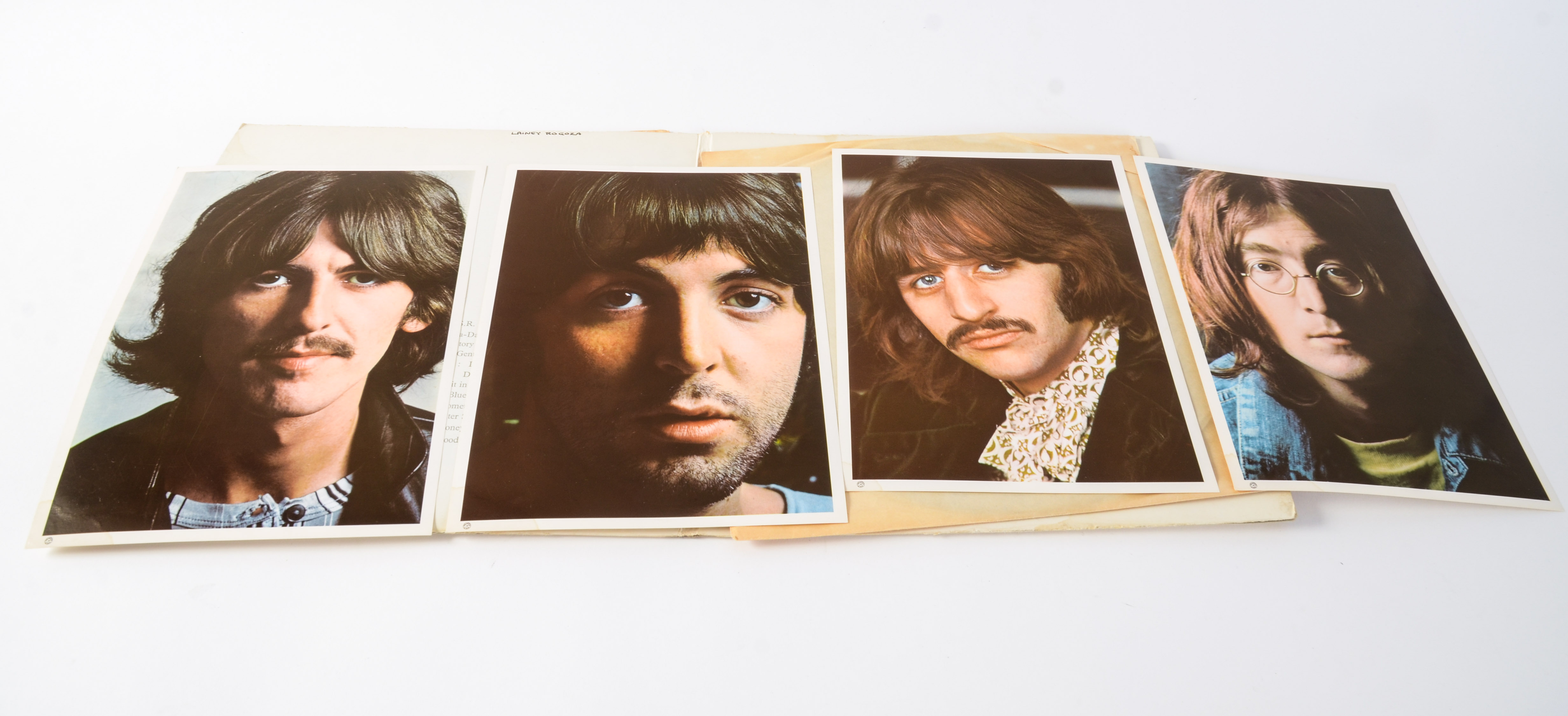Early U.S. Pressings of Beatles "White Album" and "Sgt. Pepper"