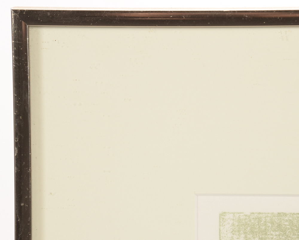 Barbara Young Signed Limited Edition Block Relief Print "Game of Hearts - Contemporary Family"