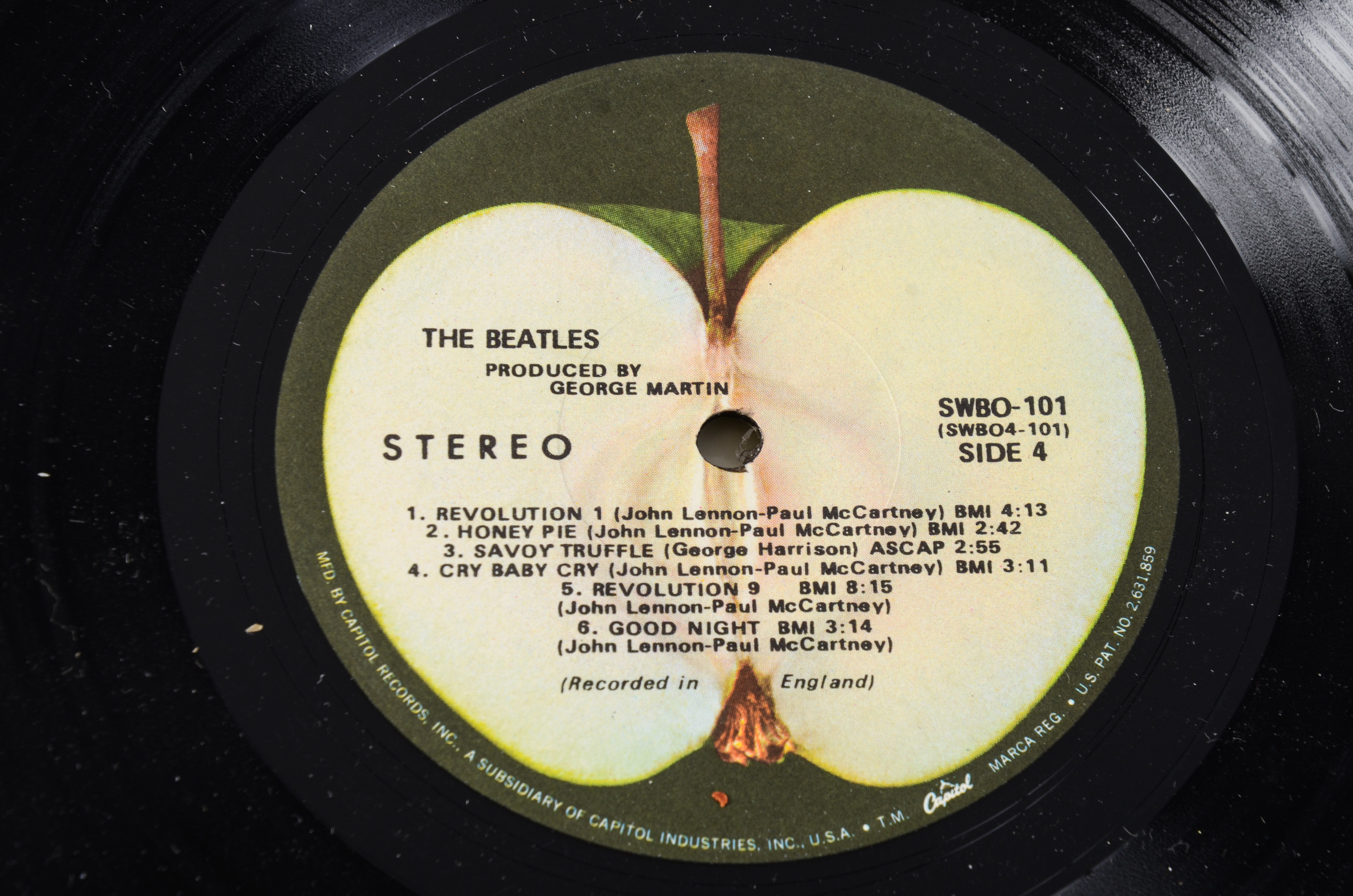 Early U.S. Pressings of Beatles "White Album" and "Sgt. Pepper"