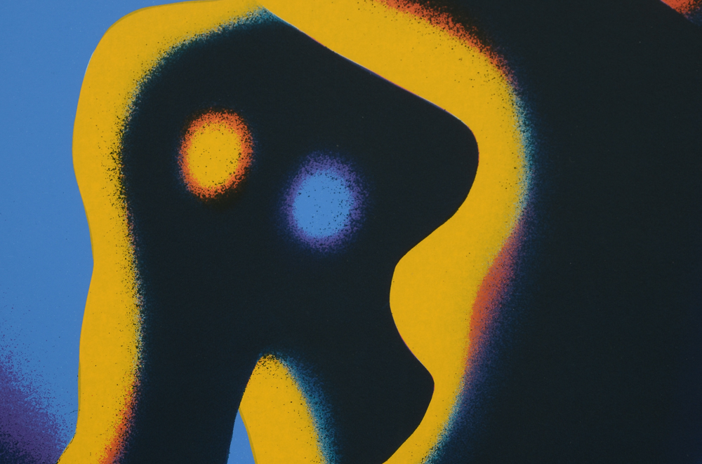 Mark Kostabi Signed Limited Edition 1990 Serigraph "Kostabi #5"