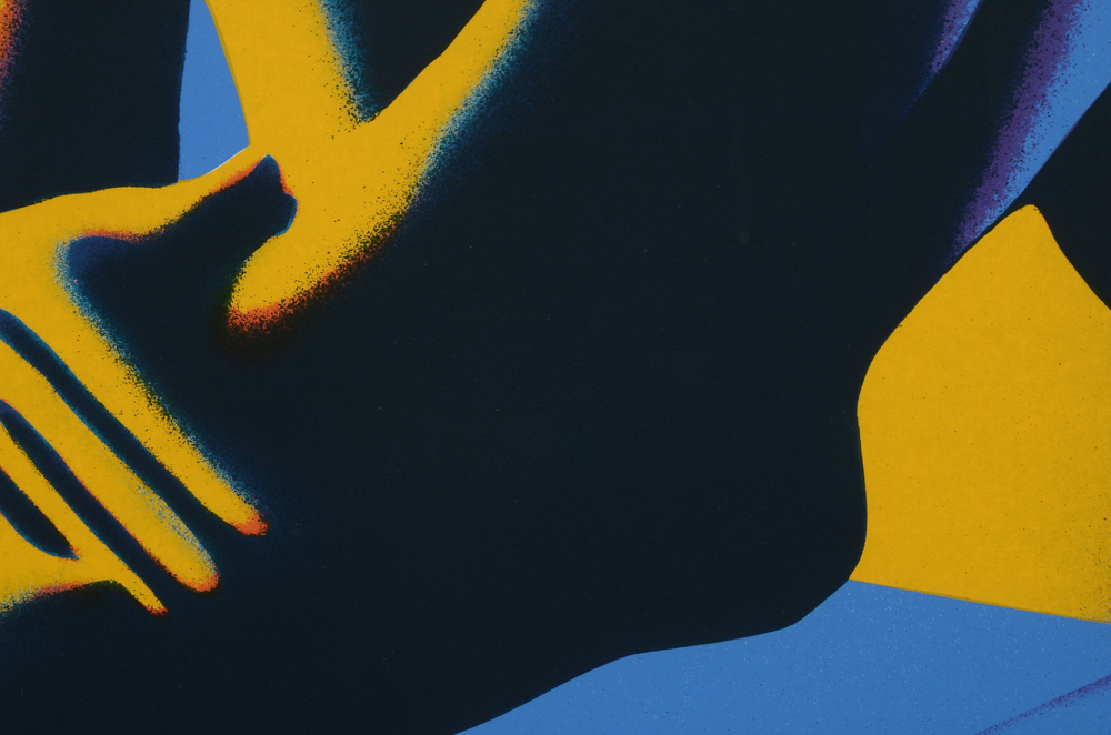 Mark Kostabi Signed Limited Edition 1990 Serigraph "Kostabi #5"