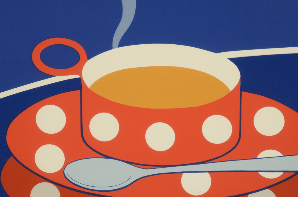 Erté Signed Limited Edition Serigraph "Reflections"