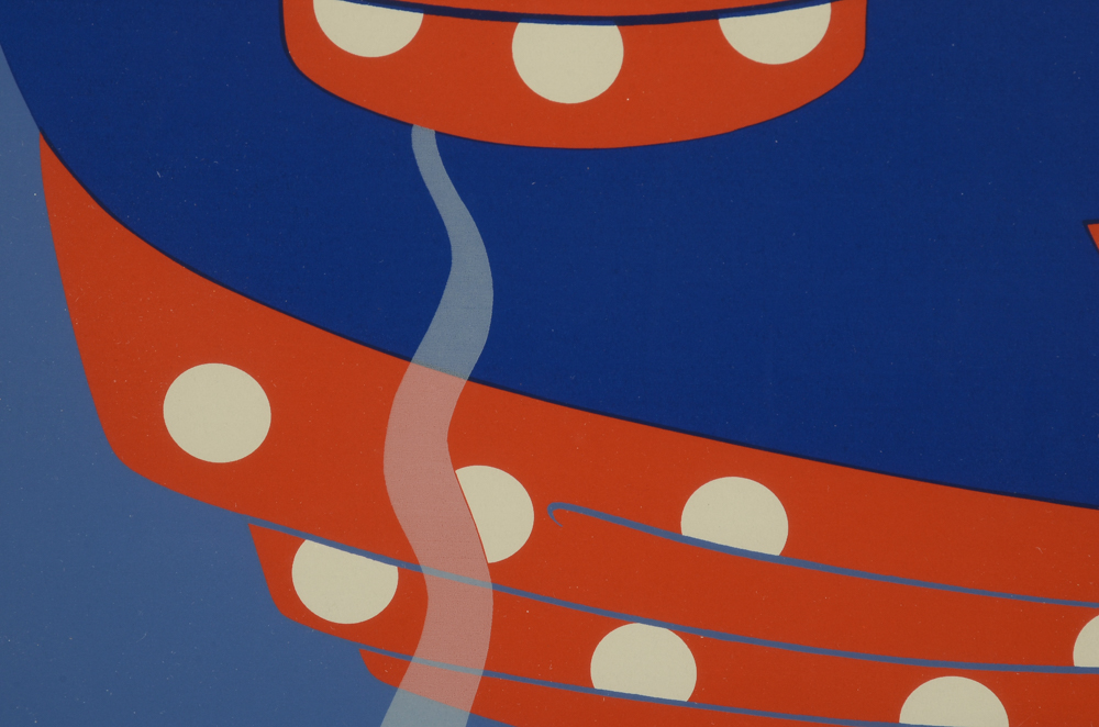 Erté Signed Limited Edition Serigraph "Reflections"