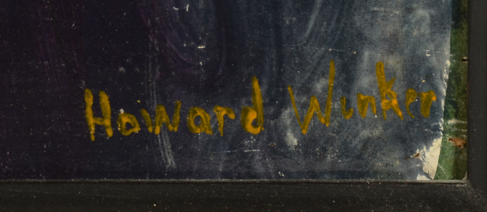 Howard Winker Original Oil Painting on Board