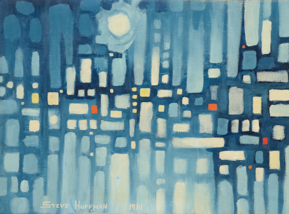 Steve Huffman Original Oil Painting on Canvas Board