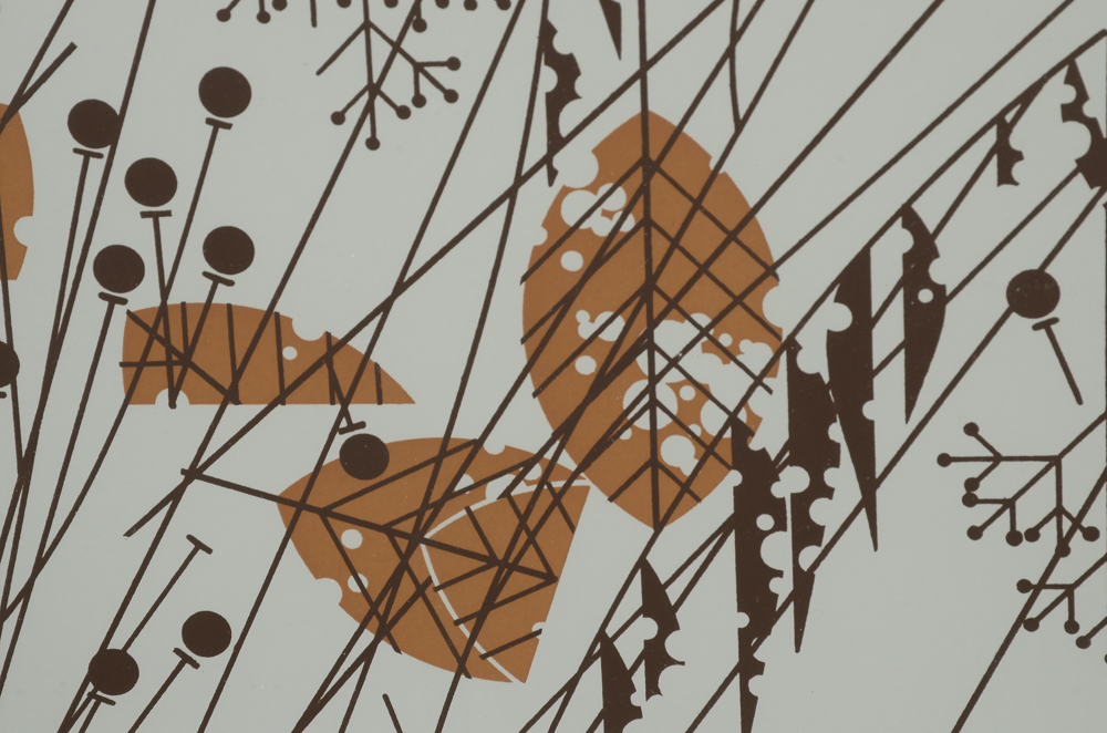 Charley Harper Signed Limited Edition 1978 Serigraph "Hare's Breadth"