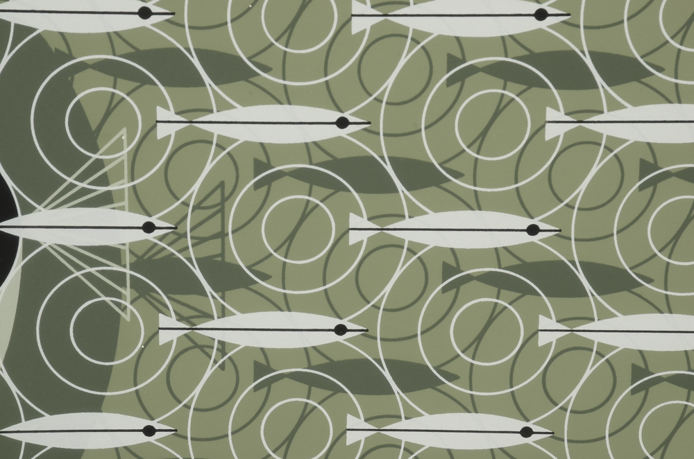 Charley Harper Signed Limited Edition 1977 Serigraph "Skipping School"